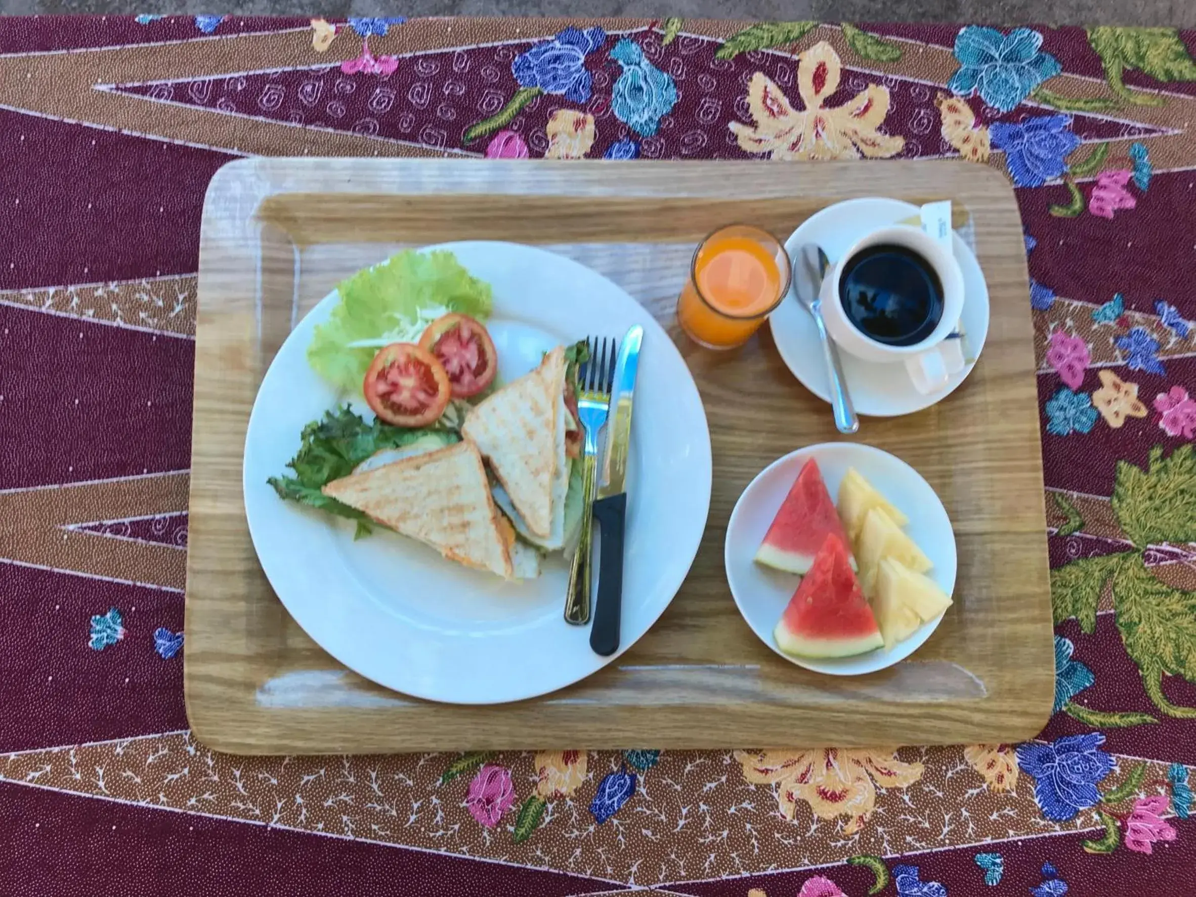 Breakfast in Lipe Garden Beach Resort Breakfast in Lipe Garden Beach Resort