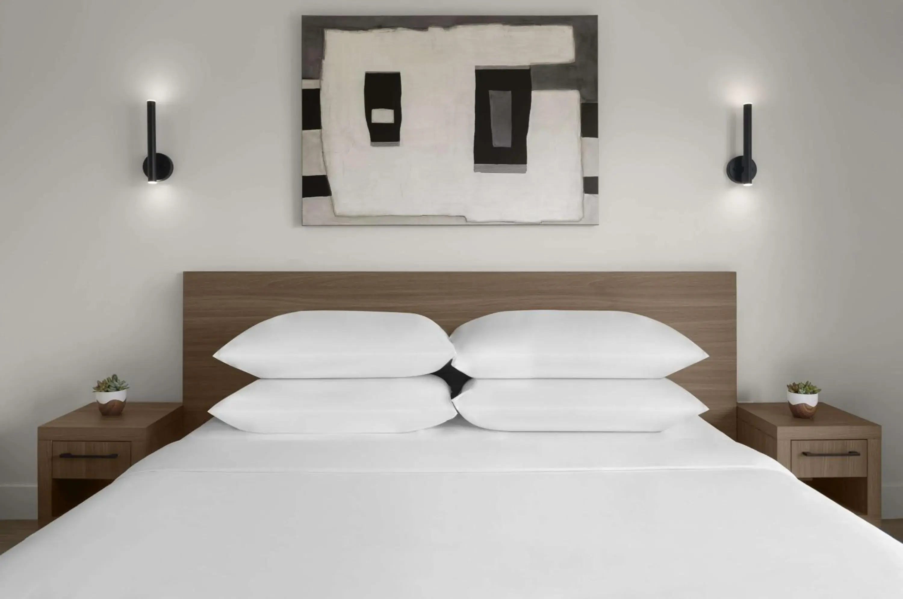Bed in The Lum Hotel Los Angeles Stadium District Bed in The Lum Hotel Los Angeles Stadium District