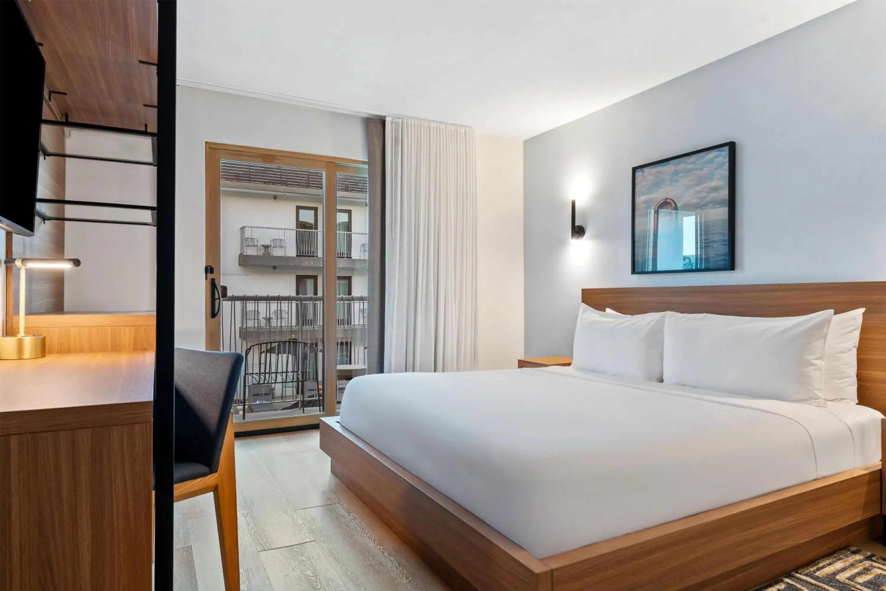 Bedroom, Bed in The Lum Hotel Los Angeles Stadium District Bedroom, Bed in The Lum Hotel Los Angeles Stadium District