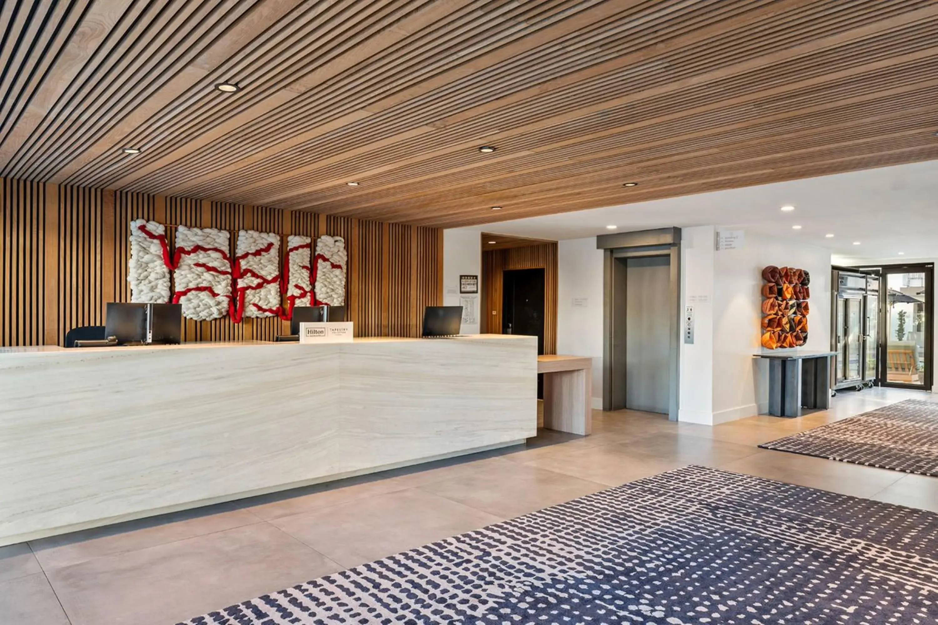 Lobby or reception in The Lum Hotel Los Angeles Stadium District Lobby or reception in The Lum Hotel Los Angeles Stadium District