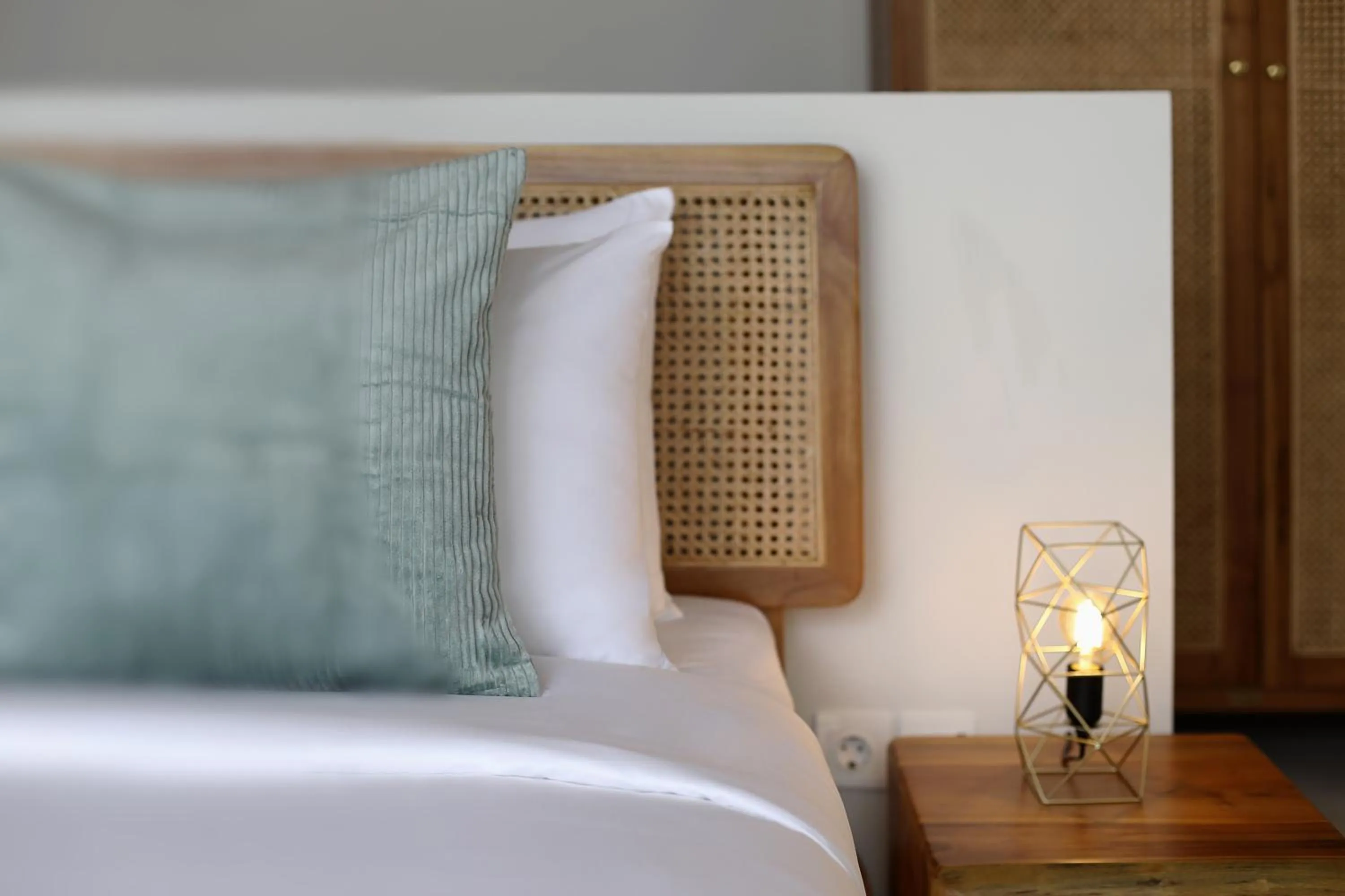 Bedroom, Bed in Adults-Only Luxury Studio Private Pool & Free Gym