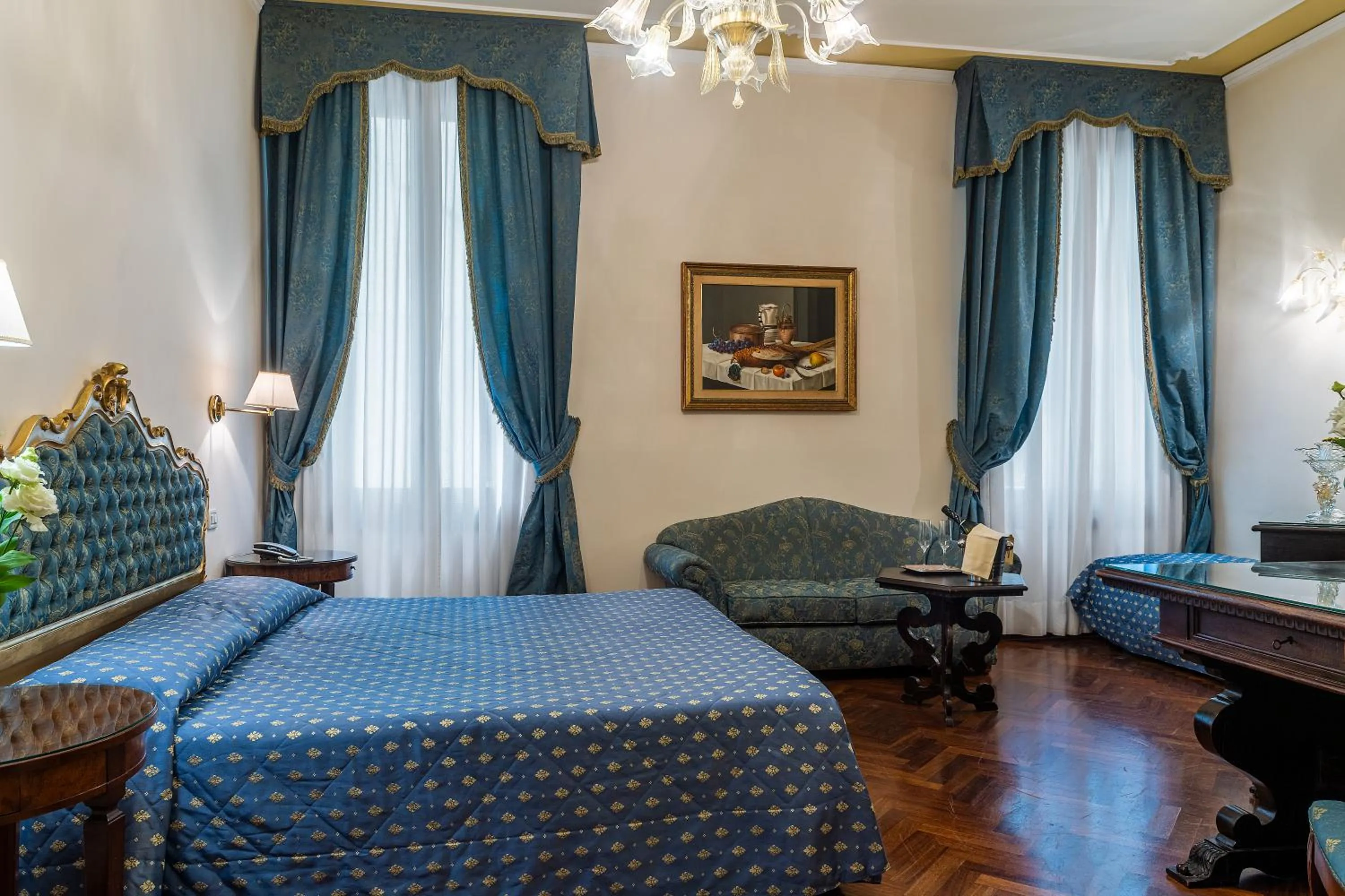 Bed in Locanda Sant'Agostin