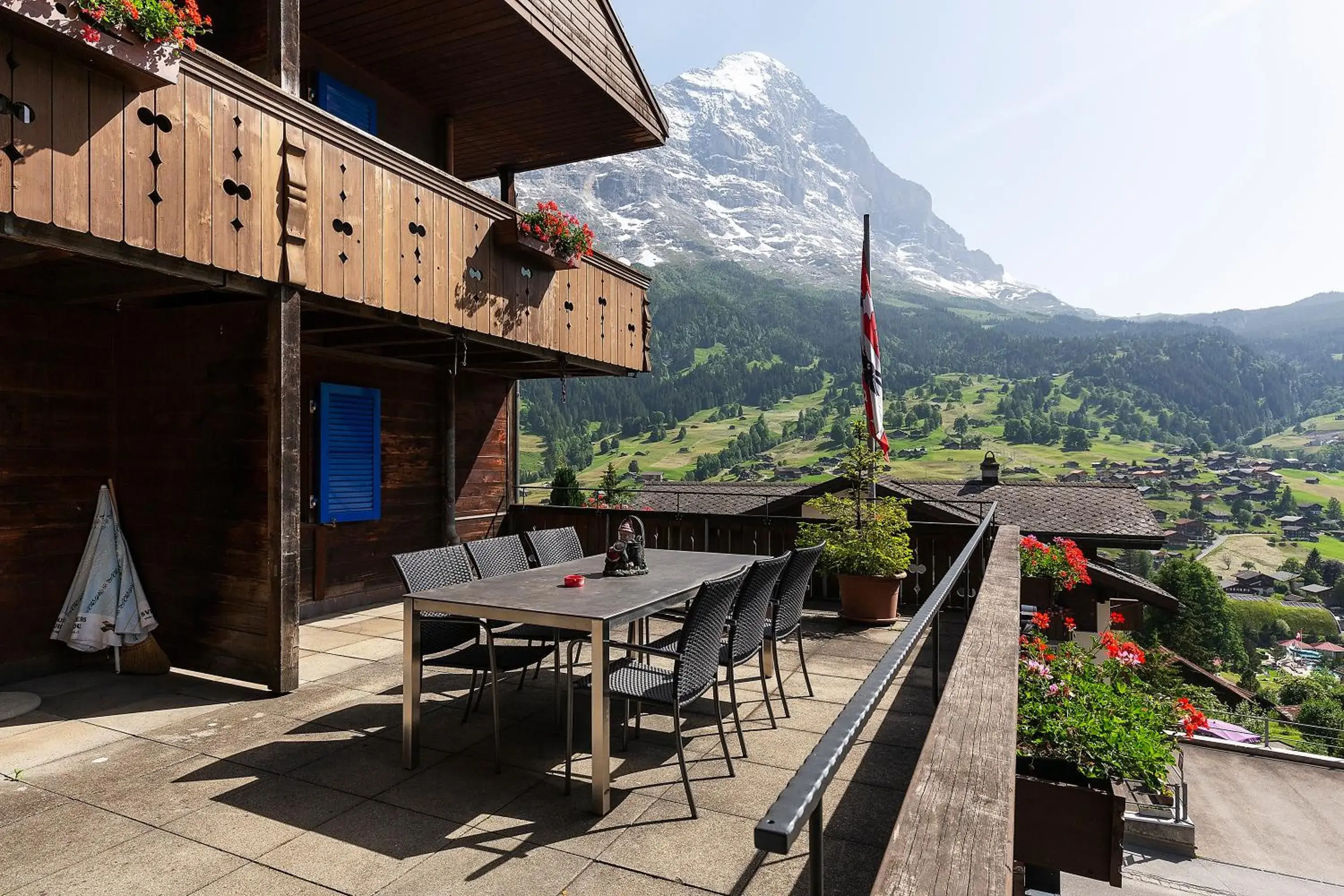 Balcony/Terrace in Apartment Jungfrau Lodge Balcony/Terrace in Apartment Jungfrau Lodge