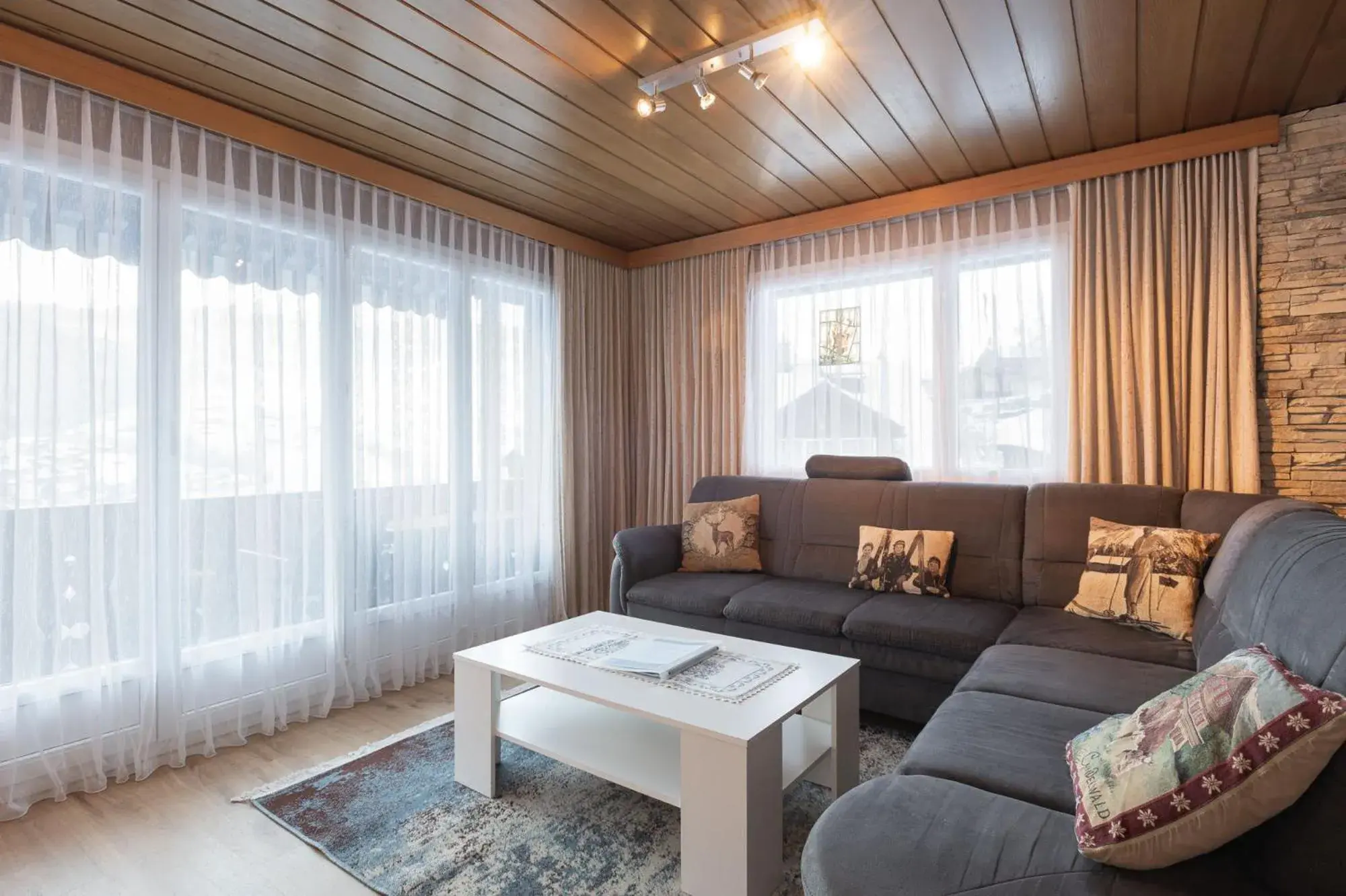 Living room in Apartment Jungfrau Lodge Living room in Apartment Jungfrau Lodge