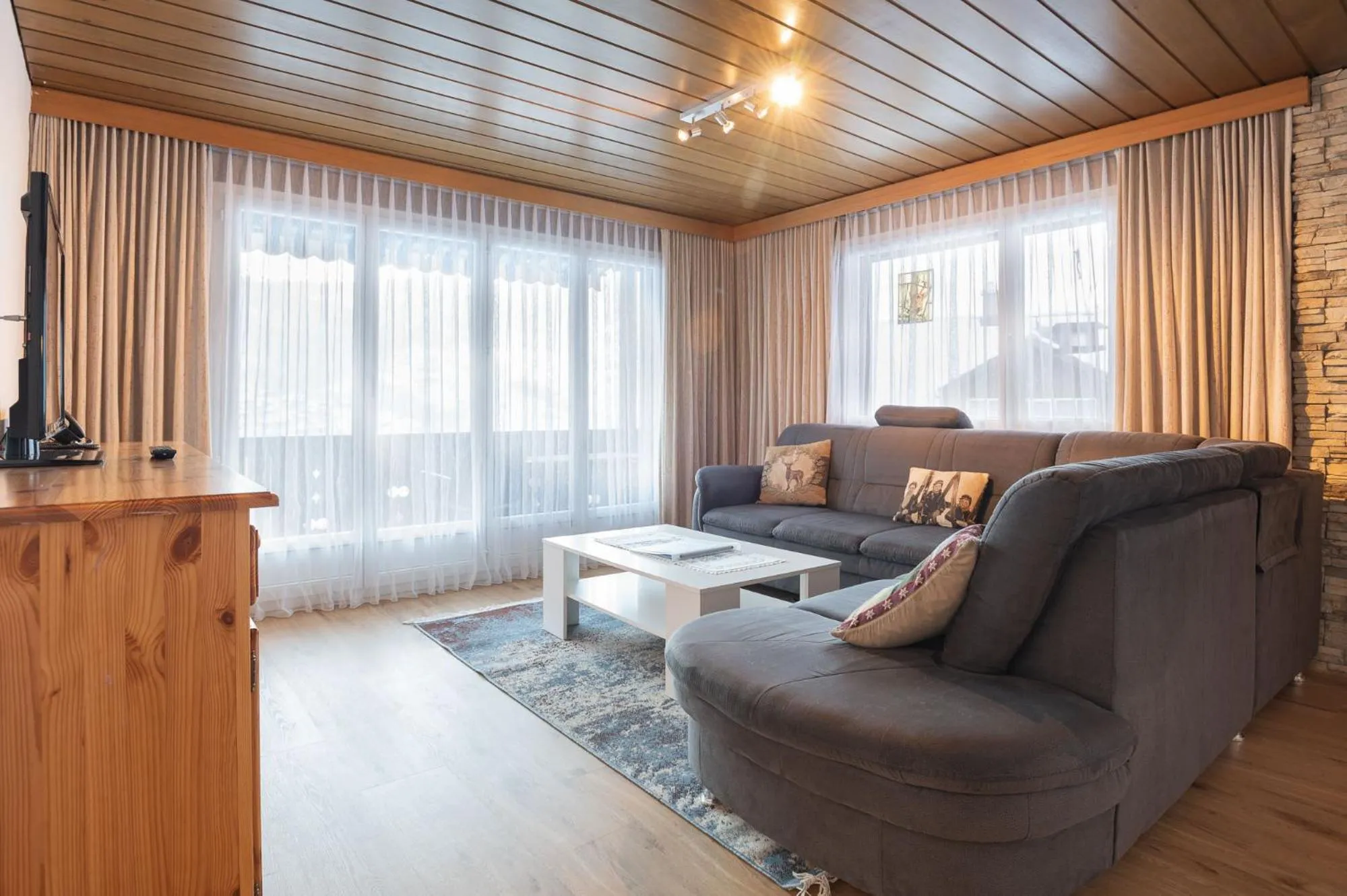 TV and multimedia in Apartment Jungfrau Lodge