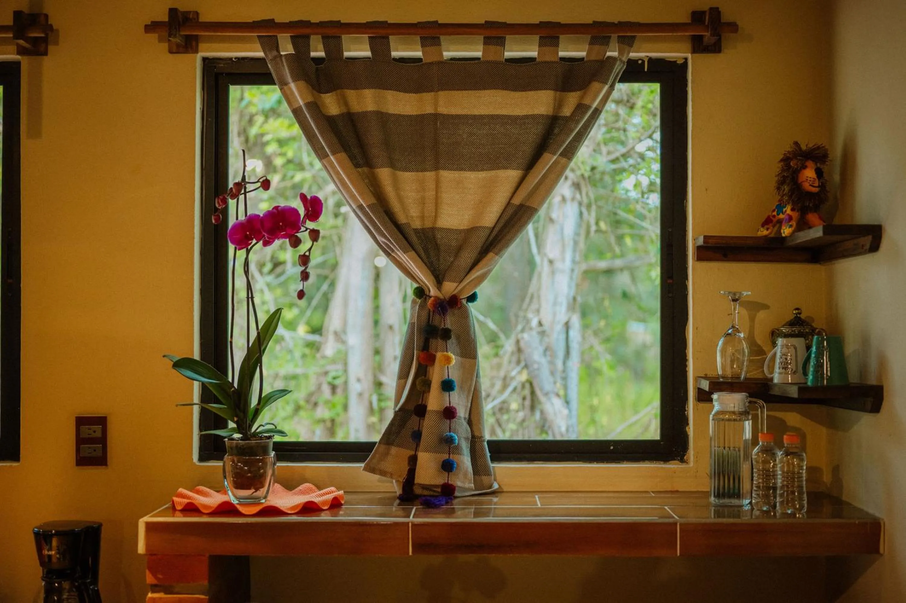 Garden view in Villas NA