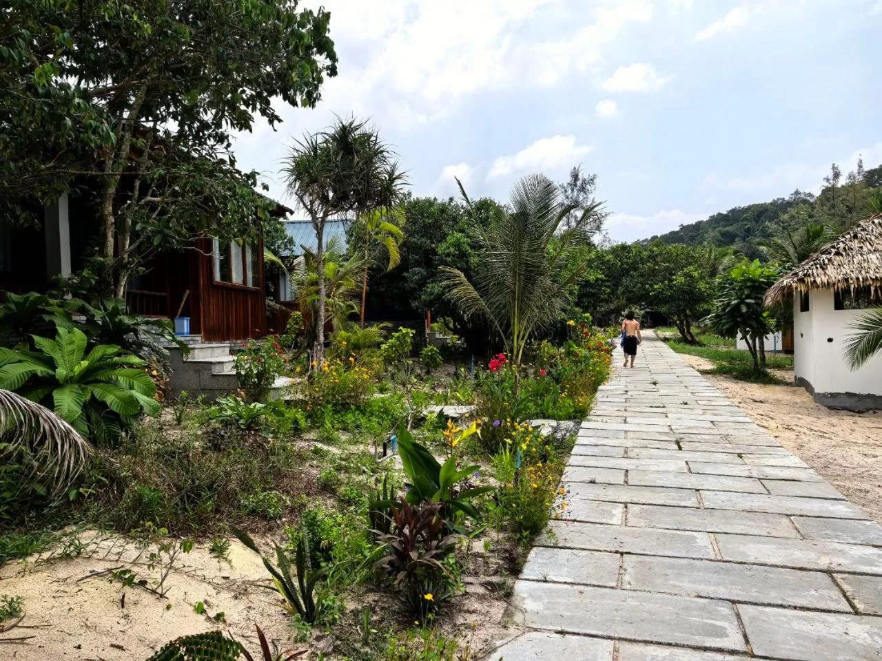 Garden in Lazy Beach
