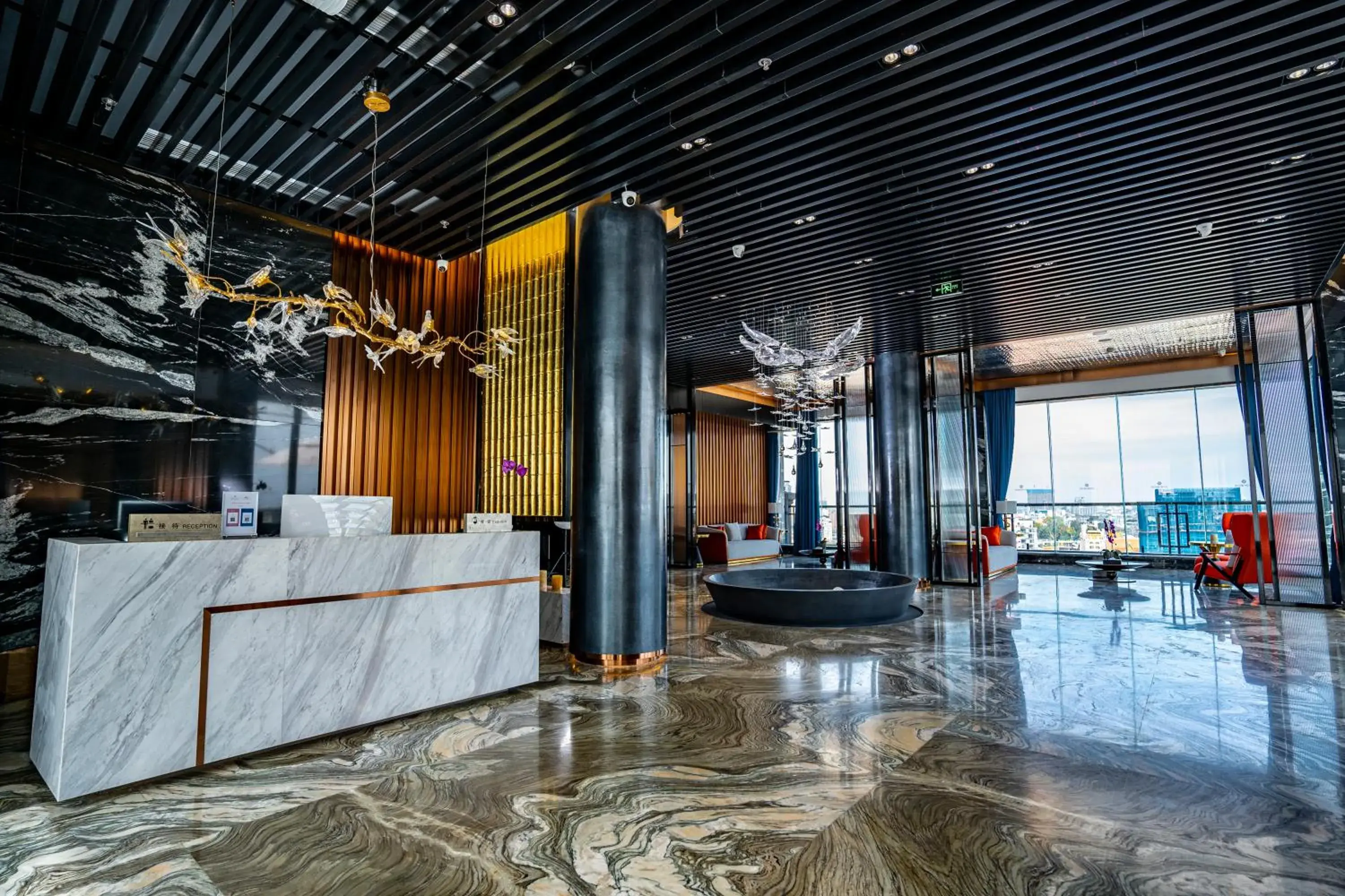 Lobby or reception in OCEAN HOTEL Lobby or reception in OCEAN HOTEL