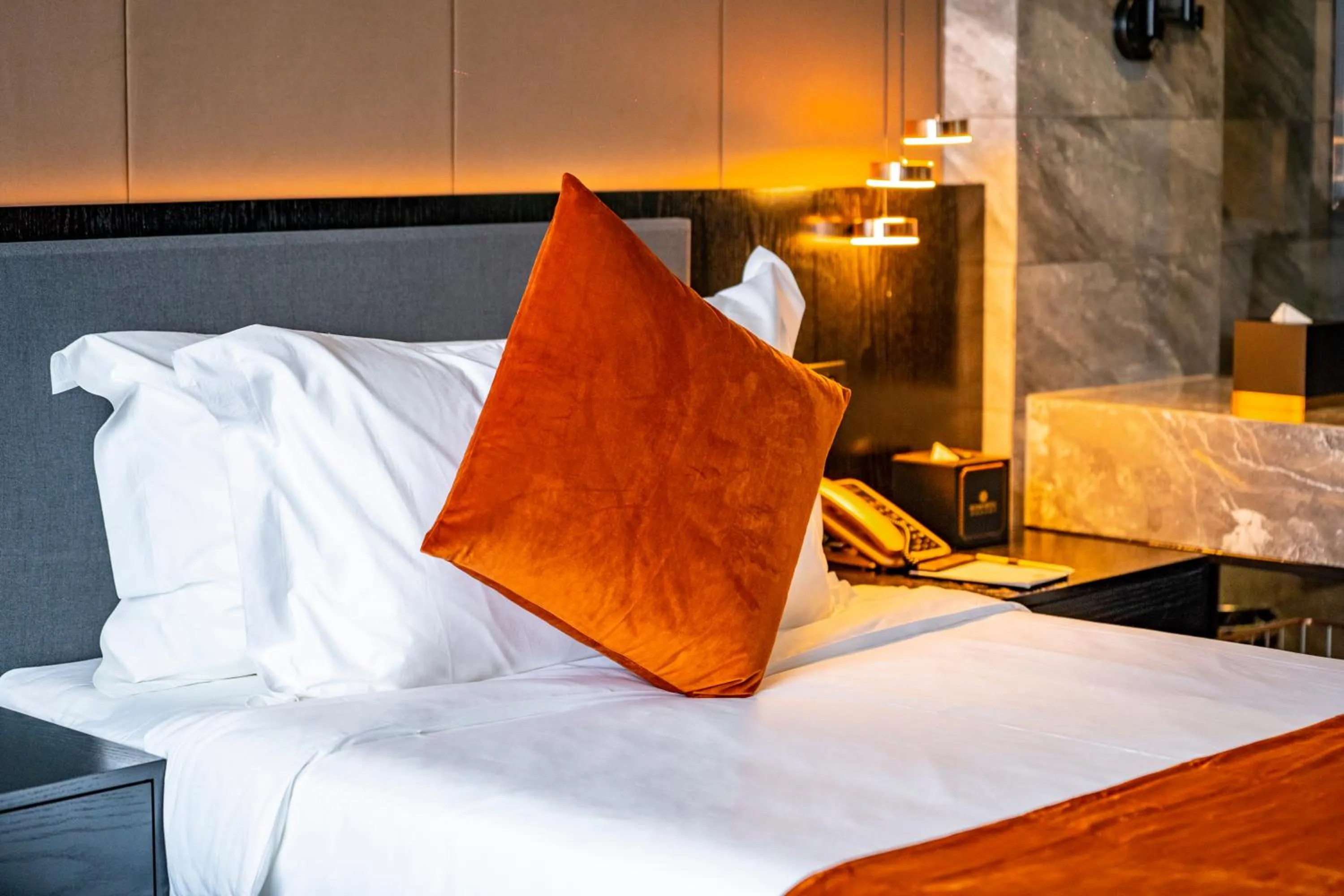 Bedroom, Bed in OCEAN HOTEL