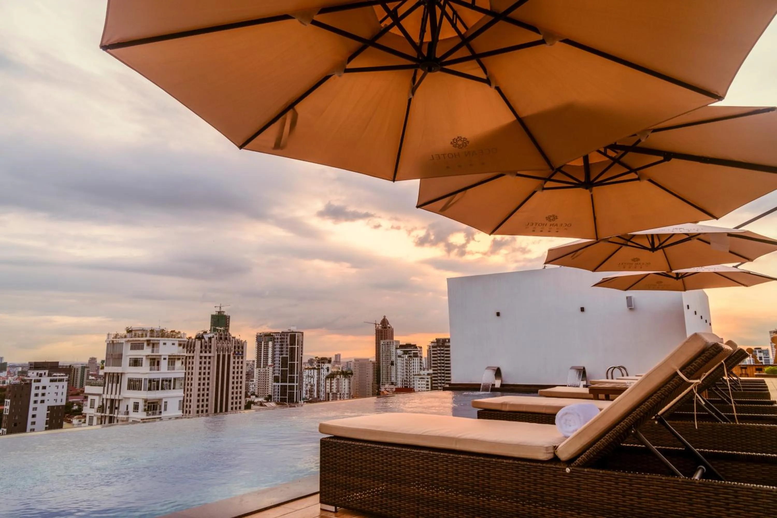 Swimming pool in OCEAN HOTEL