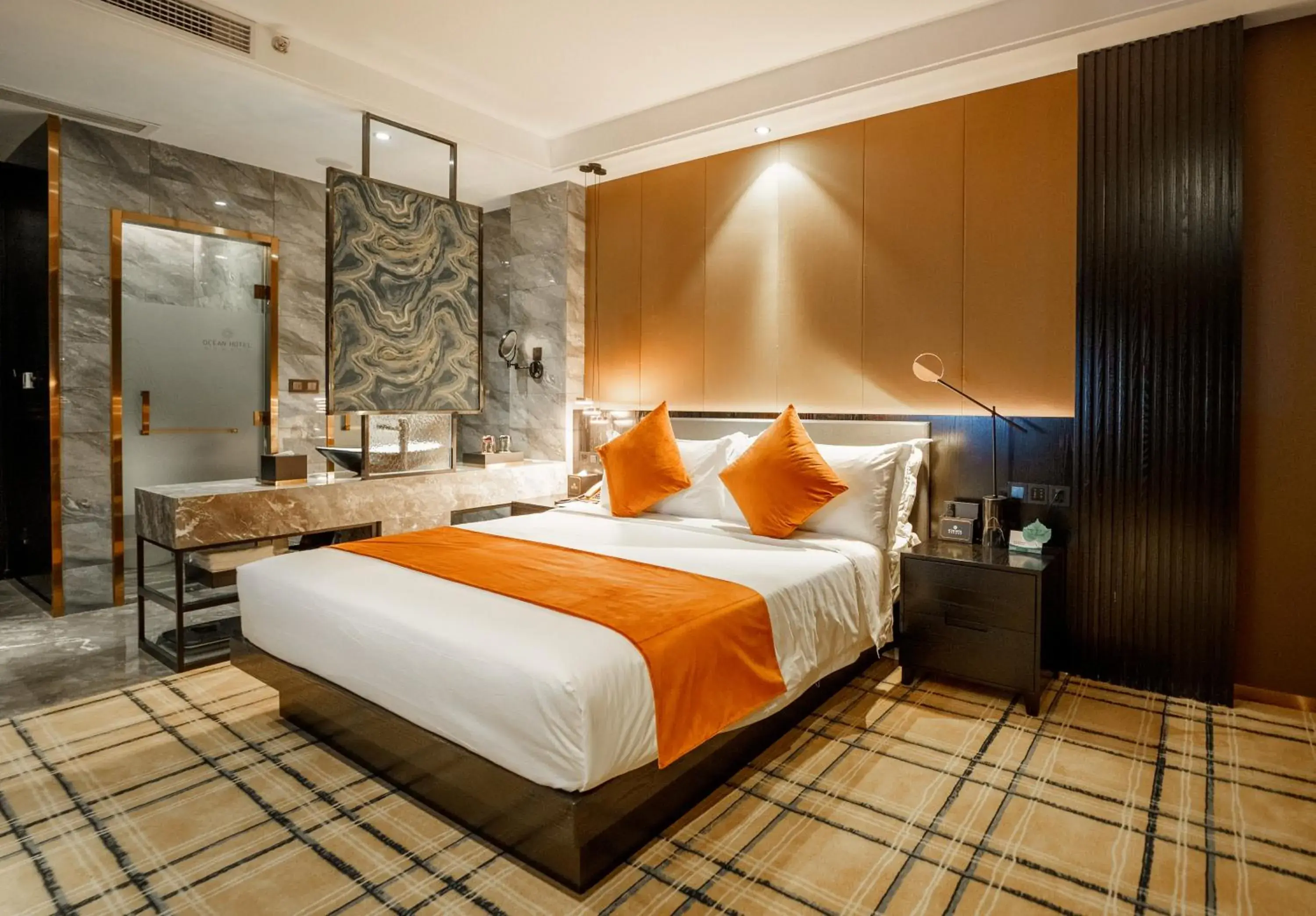 Photo of the whole room, Bed in OCEAN HOTEL Photo of the whole room, Bed in OCEAN HOTEL