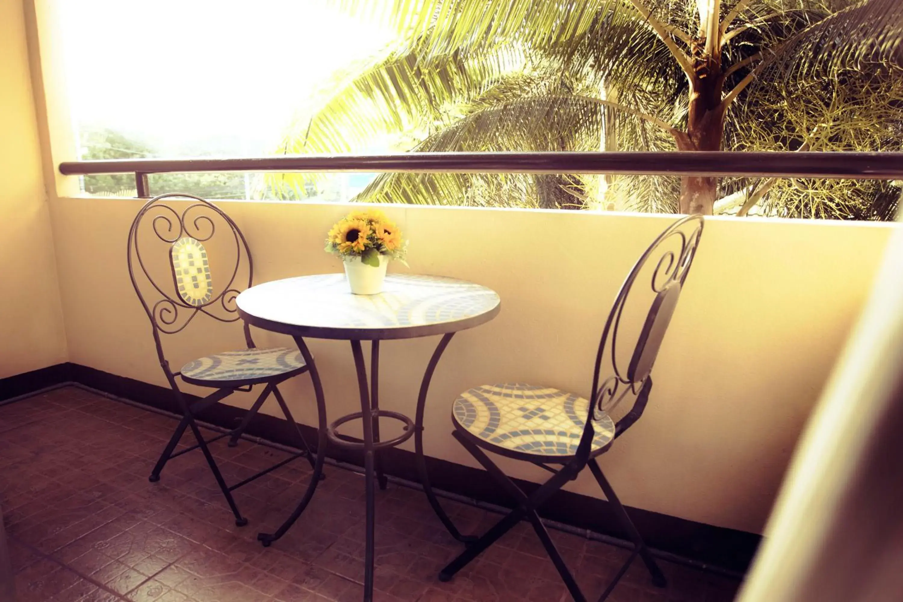 Balcony/Terrace in The Residence Hotel -SHA Extra Plus Balcony/Terrace in The Residence Hotel -SHA Extra Plus