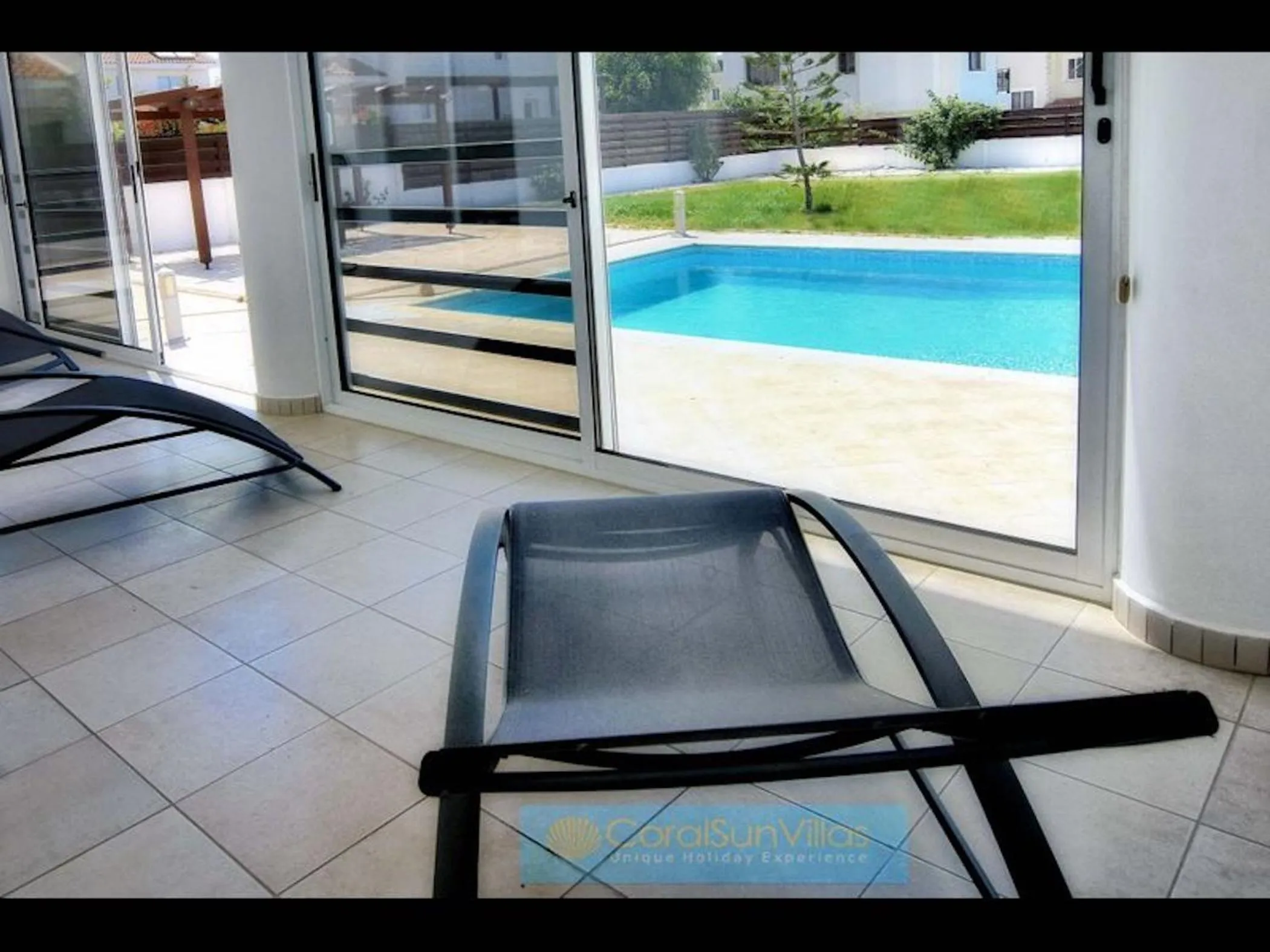 Villa 200m To The Coral Bay Strip, Large Pool