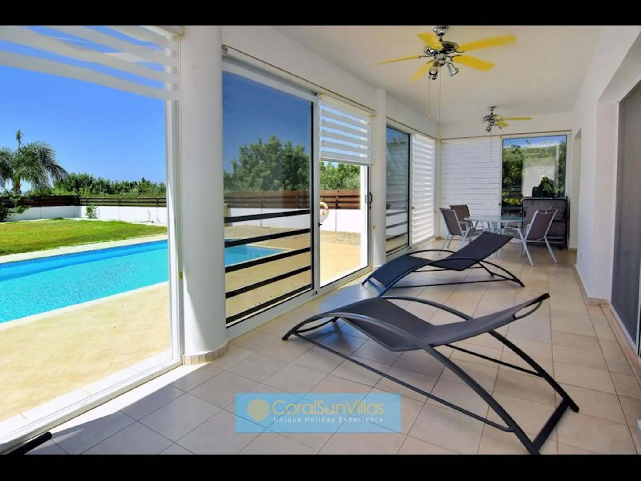 Villa 200m To The Coral Bay Strip, Large Pool