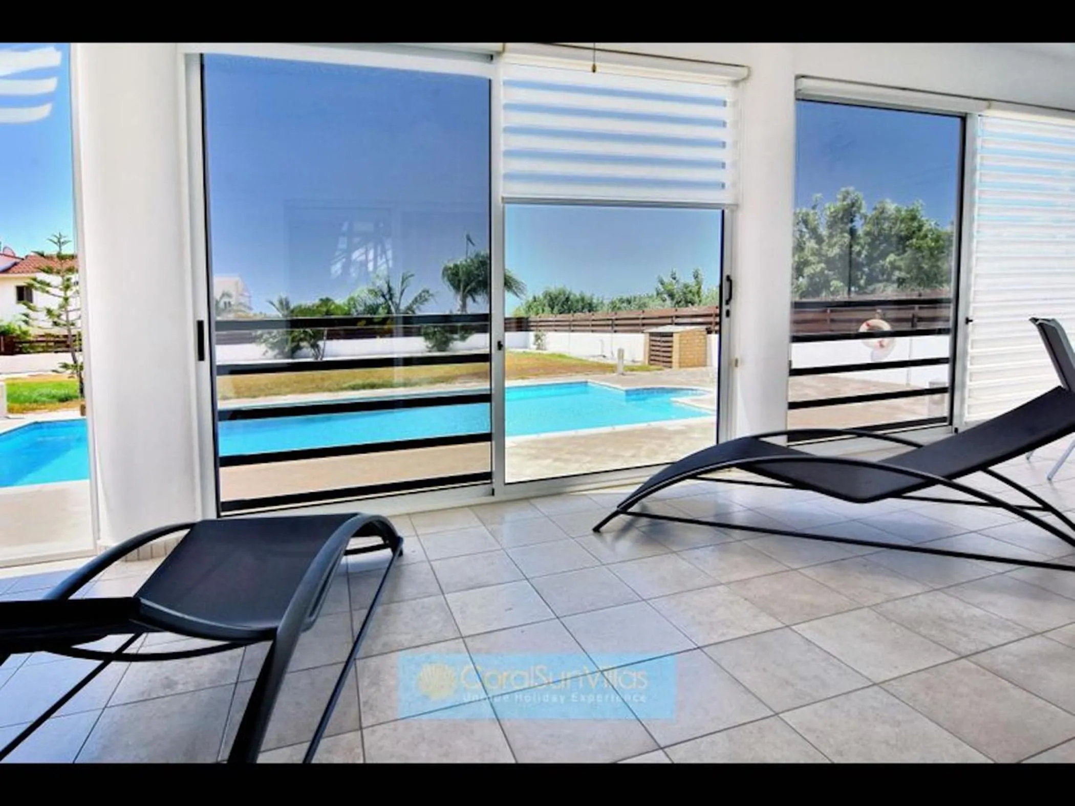 Villa 200m To The Coral Bay Strip, Large Pool