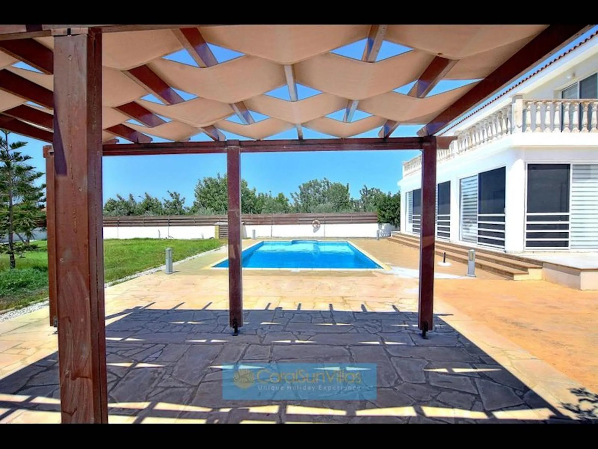 Villa 200m To The Coral Bay Strip, Large Pool