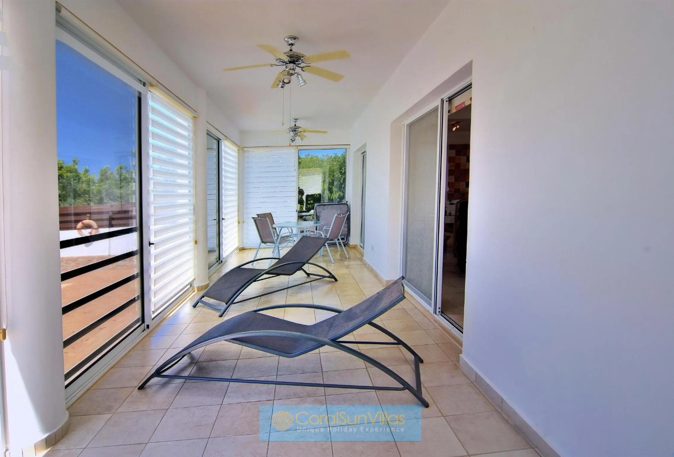 Villa 200m To The Coral Bay Strip, Large Pool