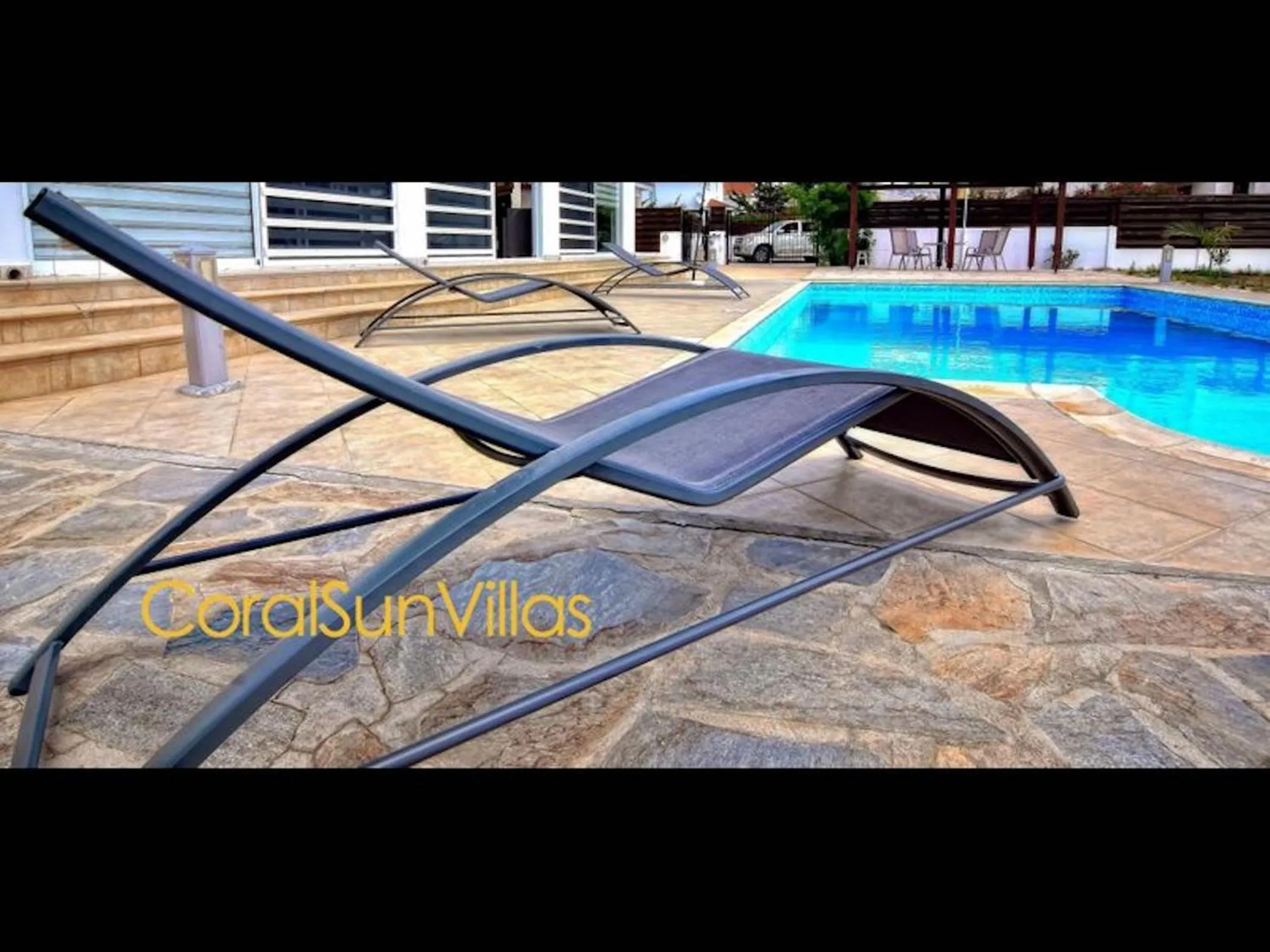 Villa 200m To The Coral Bay Strip, Large Pool