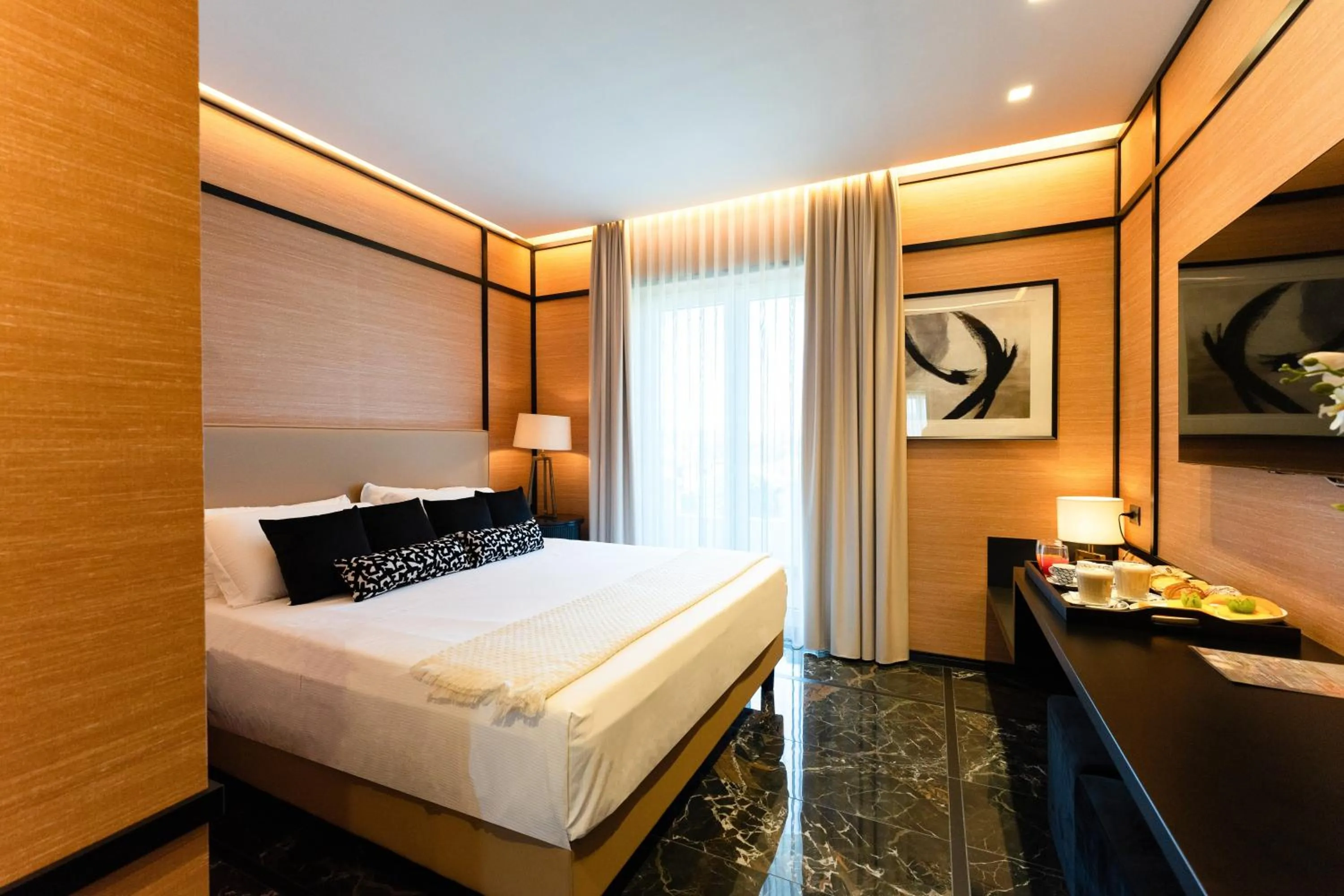 Bedroom, Bed in Hotel Il Gabbiano