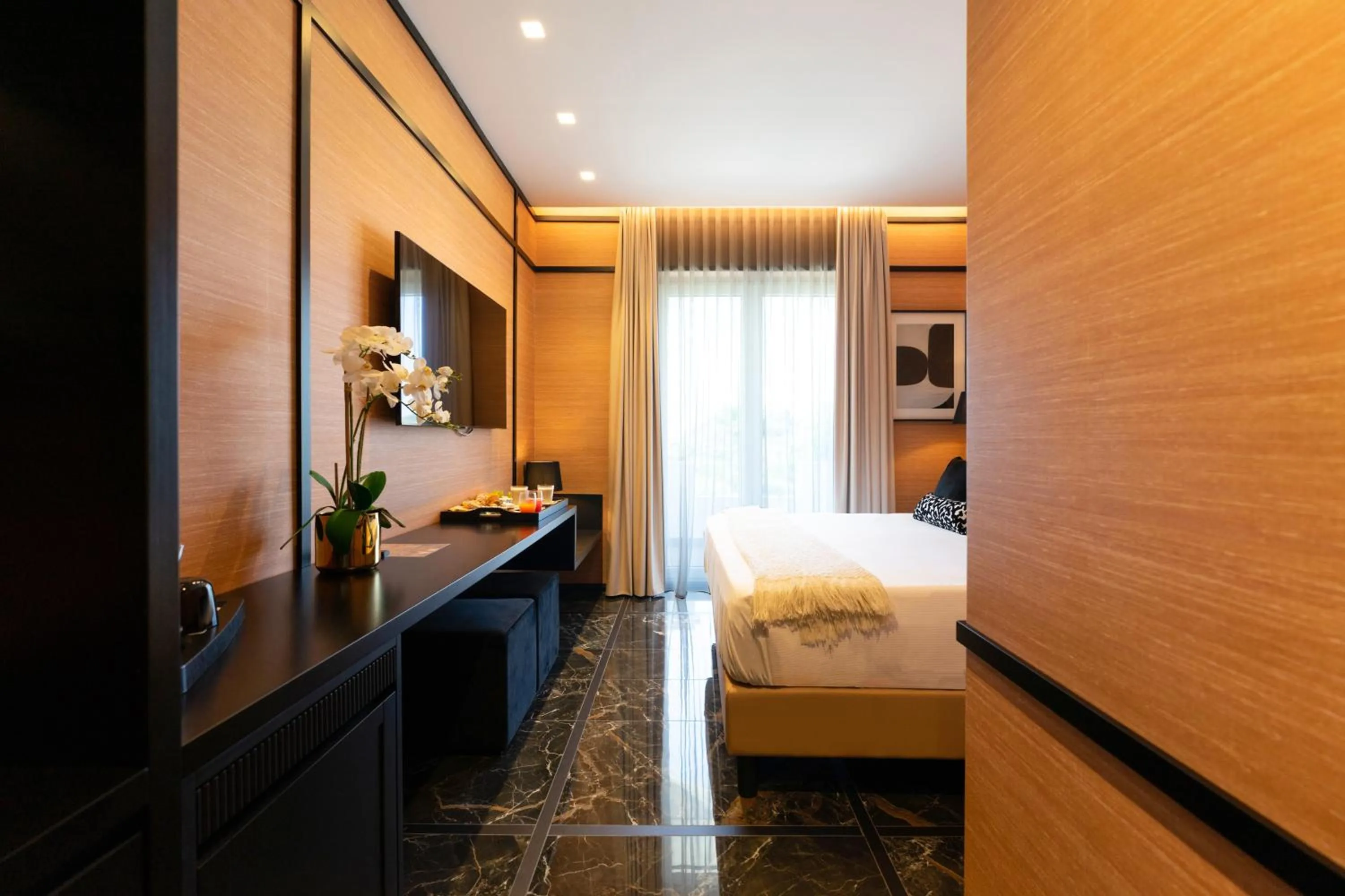 Bedroom, Bed in Hotel Il Gabbiano