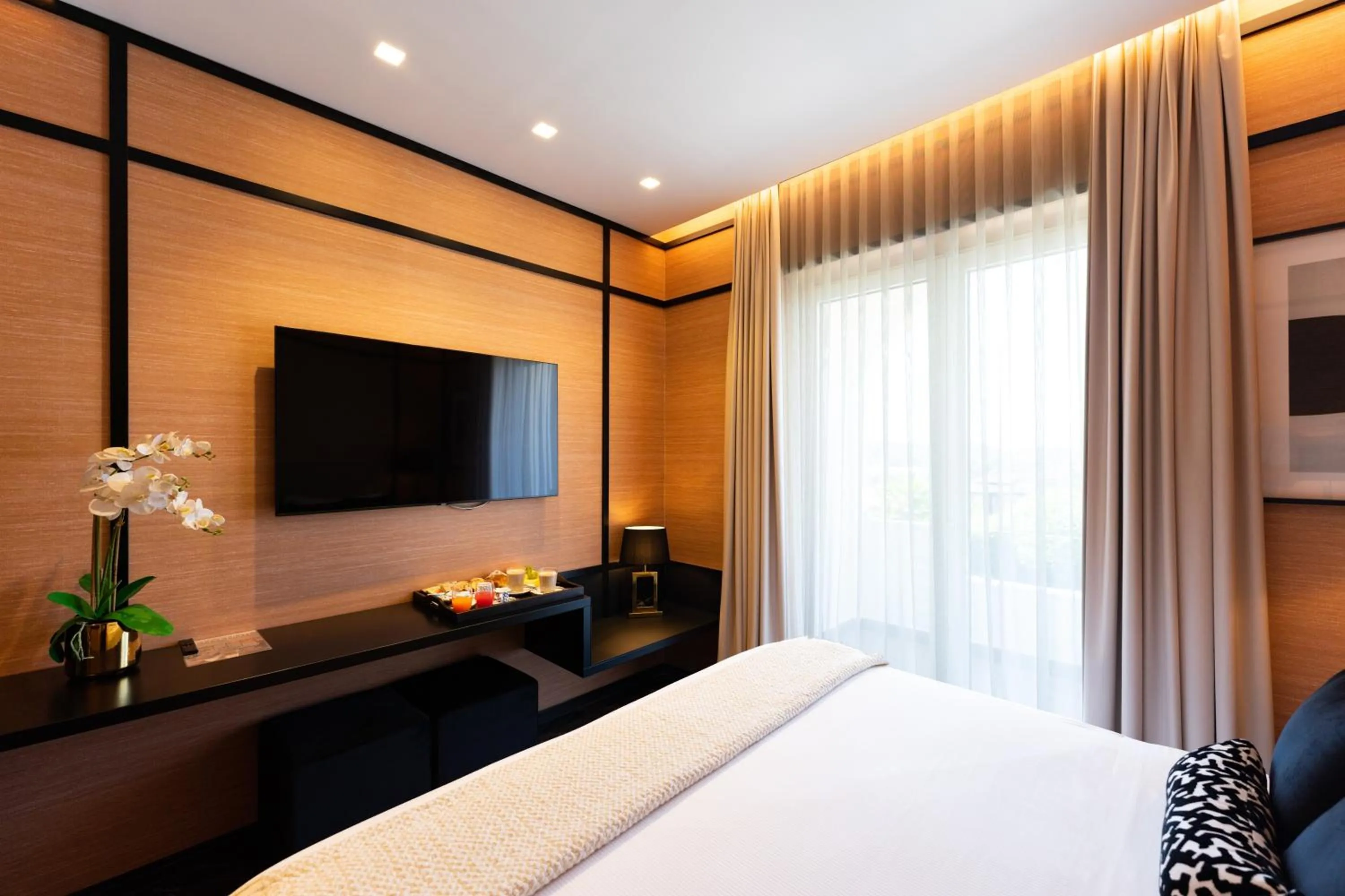 Bedroom, Bed in Hotel Il Gabbiano