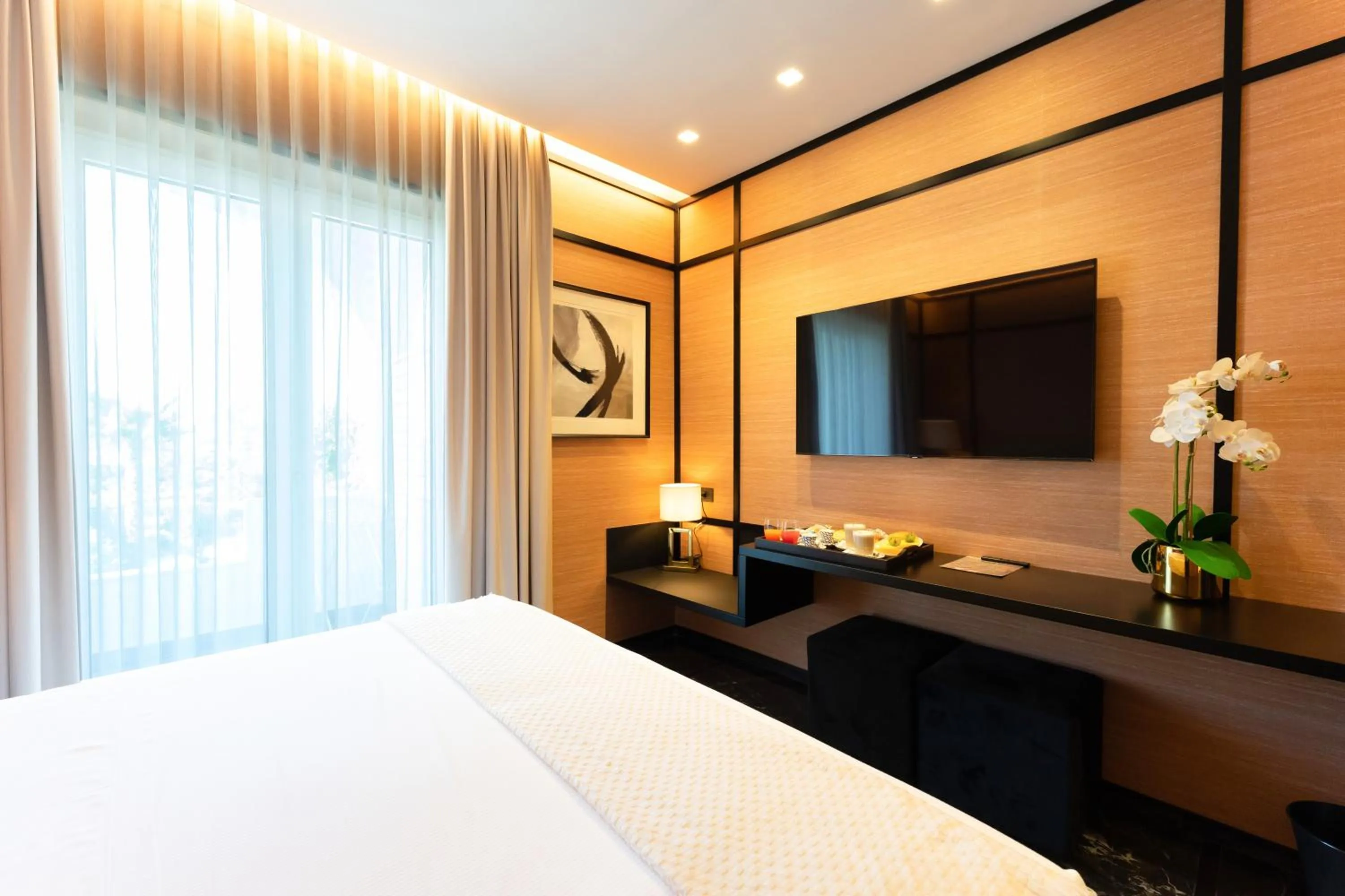 Bedroom, Bed in Hotel Il Gabbiano