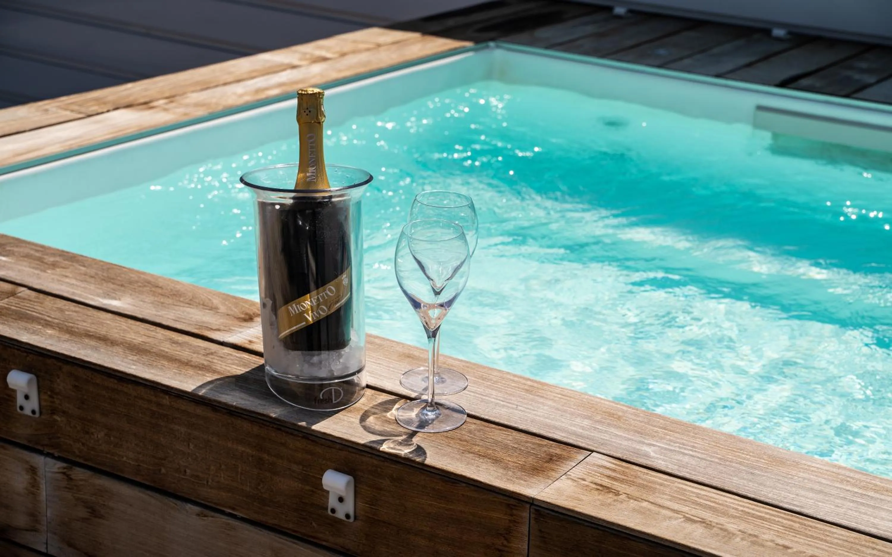 Pool view in Hotel Il Gabbiano