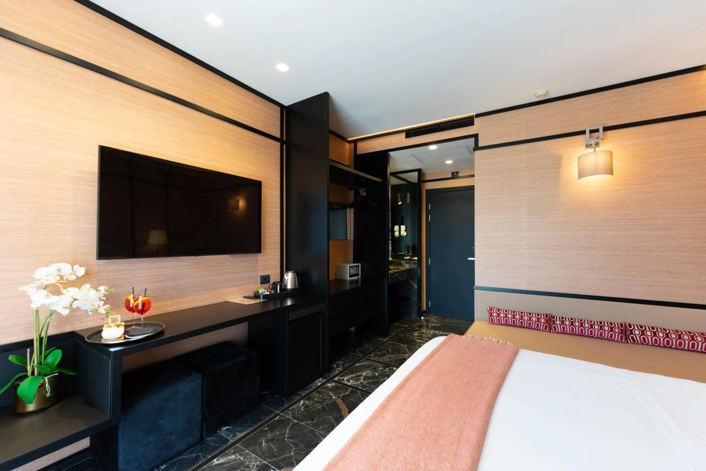 Bedroom, Bed in Hotel Il Gabbiano