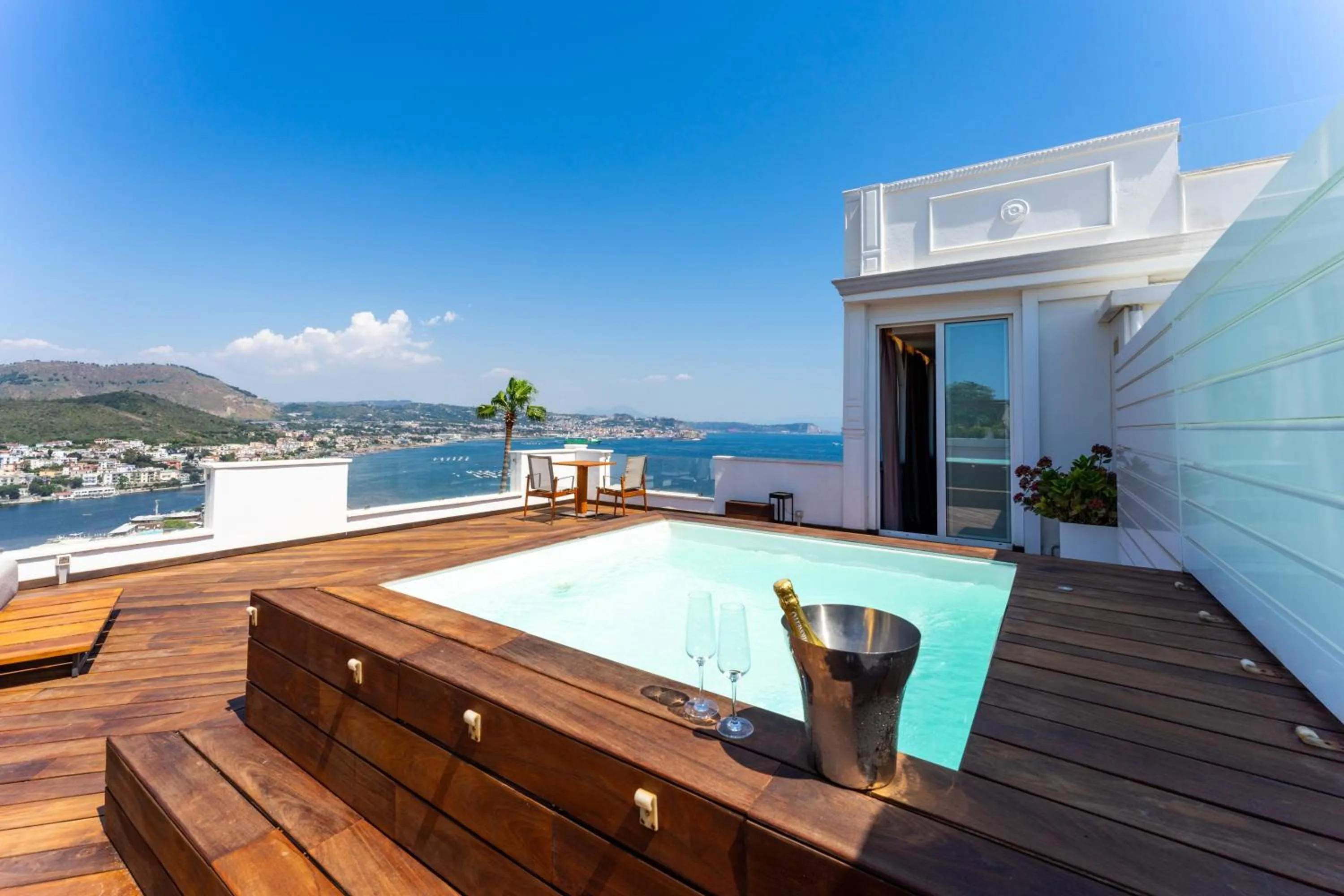 Balcony/Terrace in Hotel Il Gabbiano