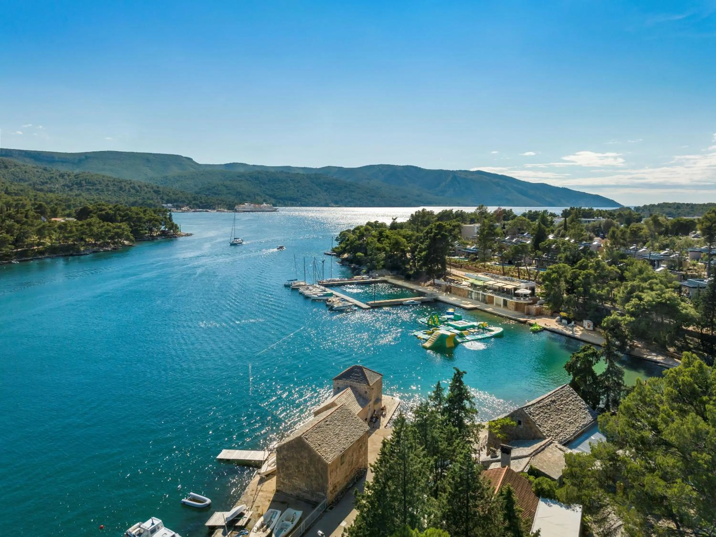 Natural landscape in Valamar Amicor Resort