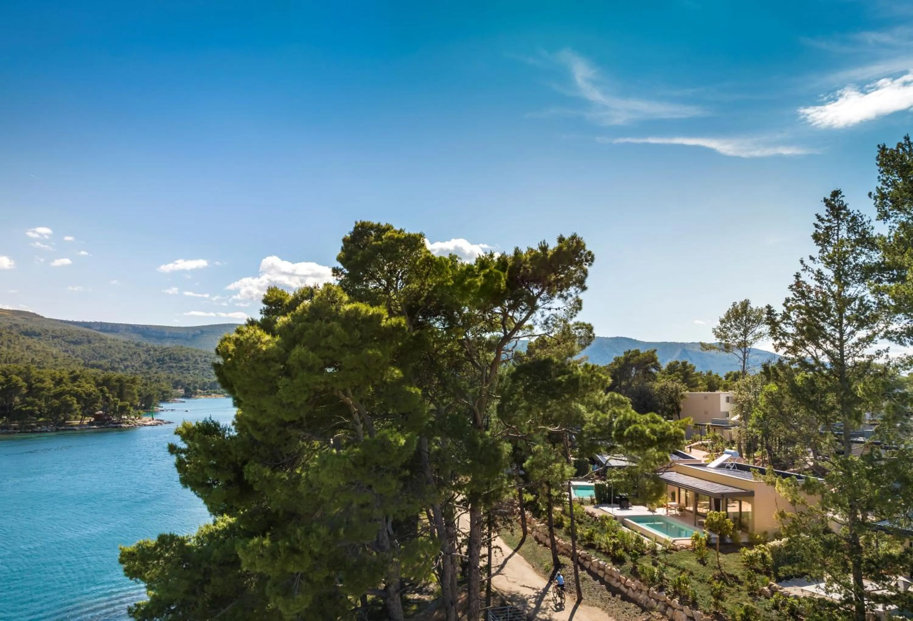 Natural landscape in Valamar Amicor Resort