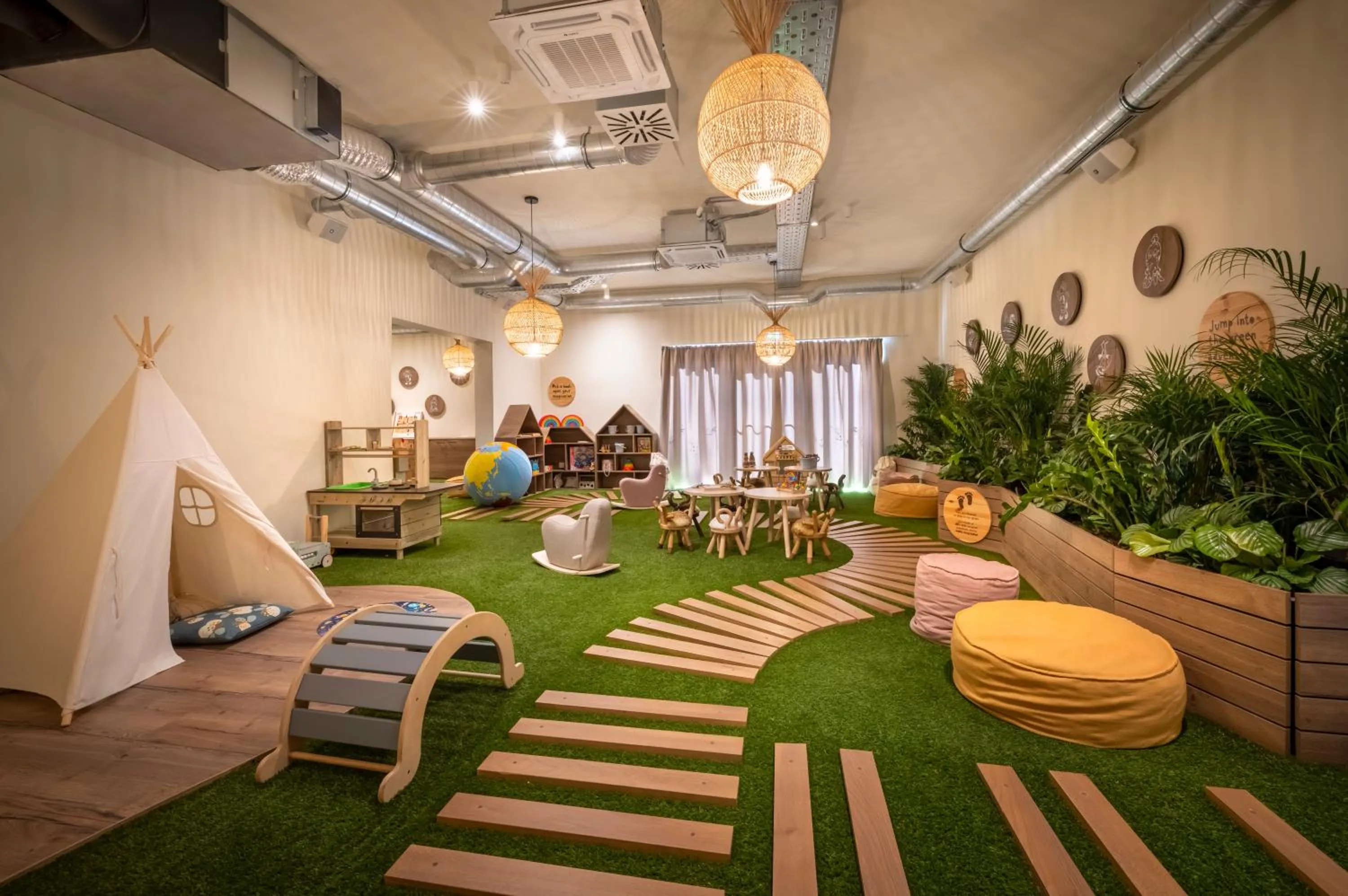 Children play ground in Valamar Amicor Resort