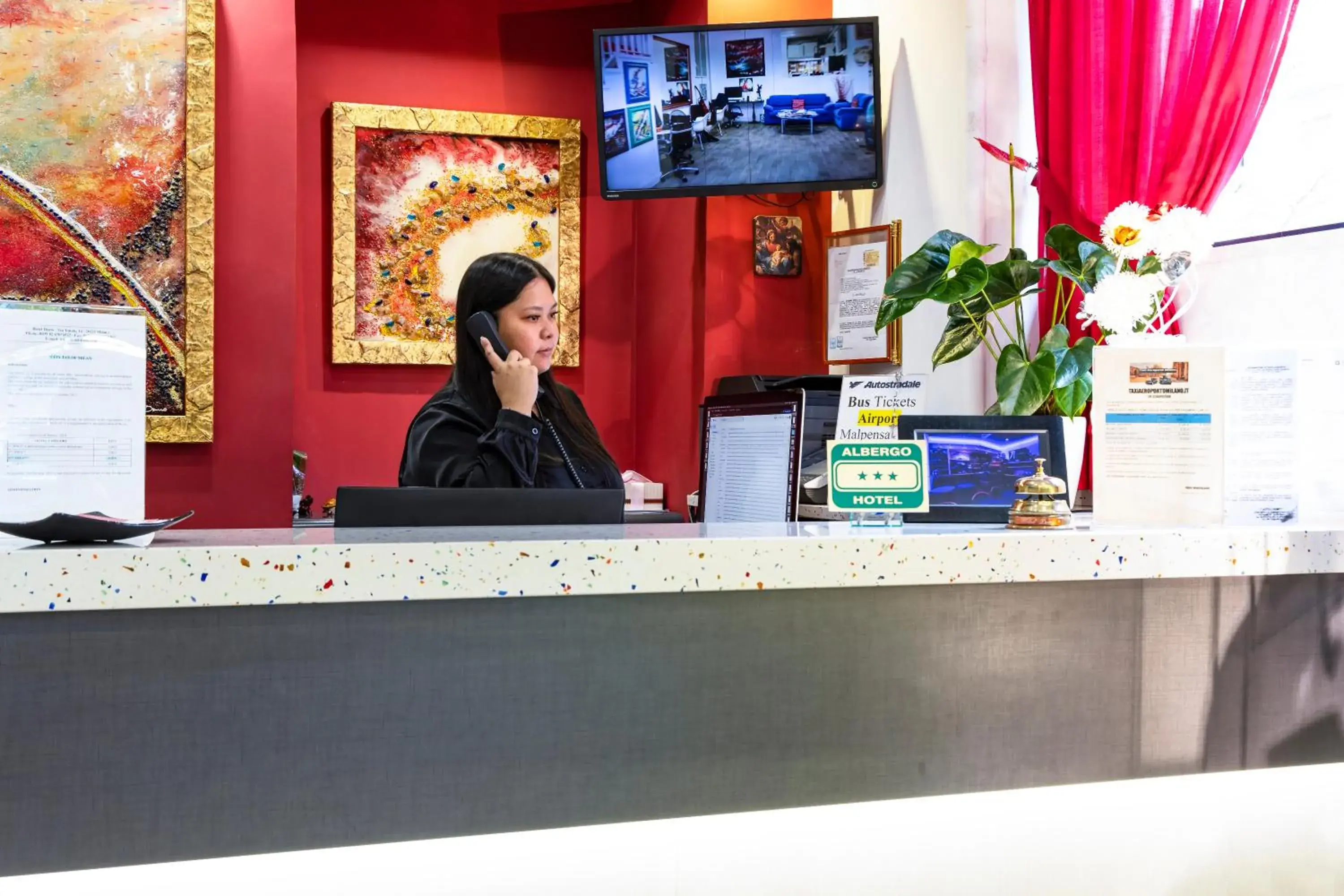 Lobby or reception in Hotel Demo' Lobby or reception in Hotel Demo'