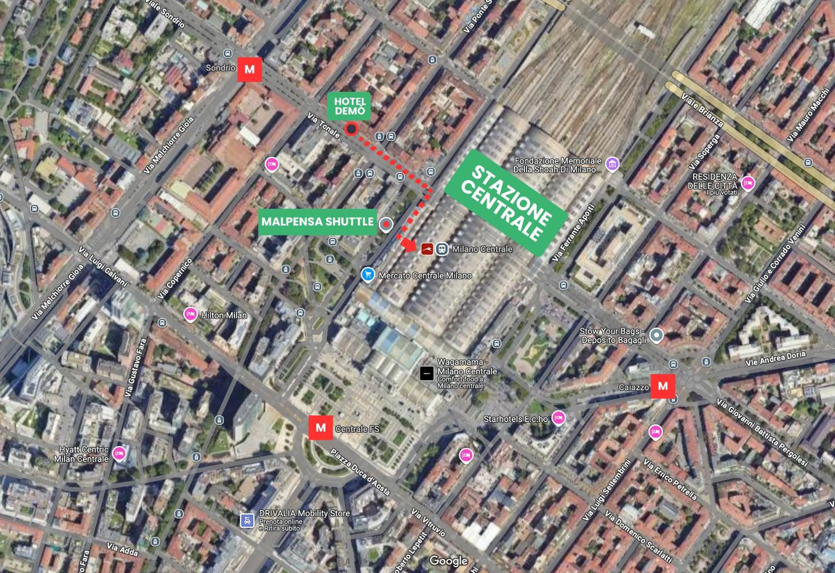 Property building in Hotel Demo'