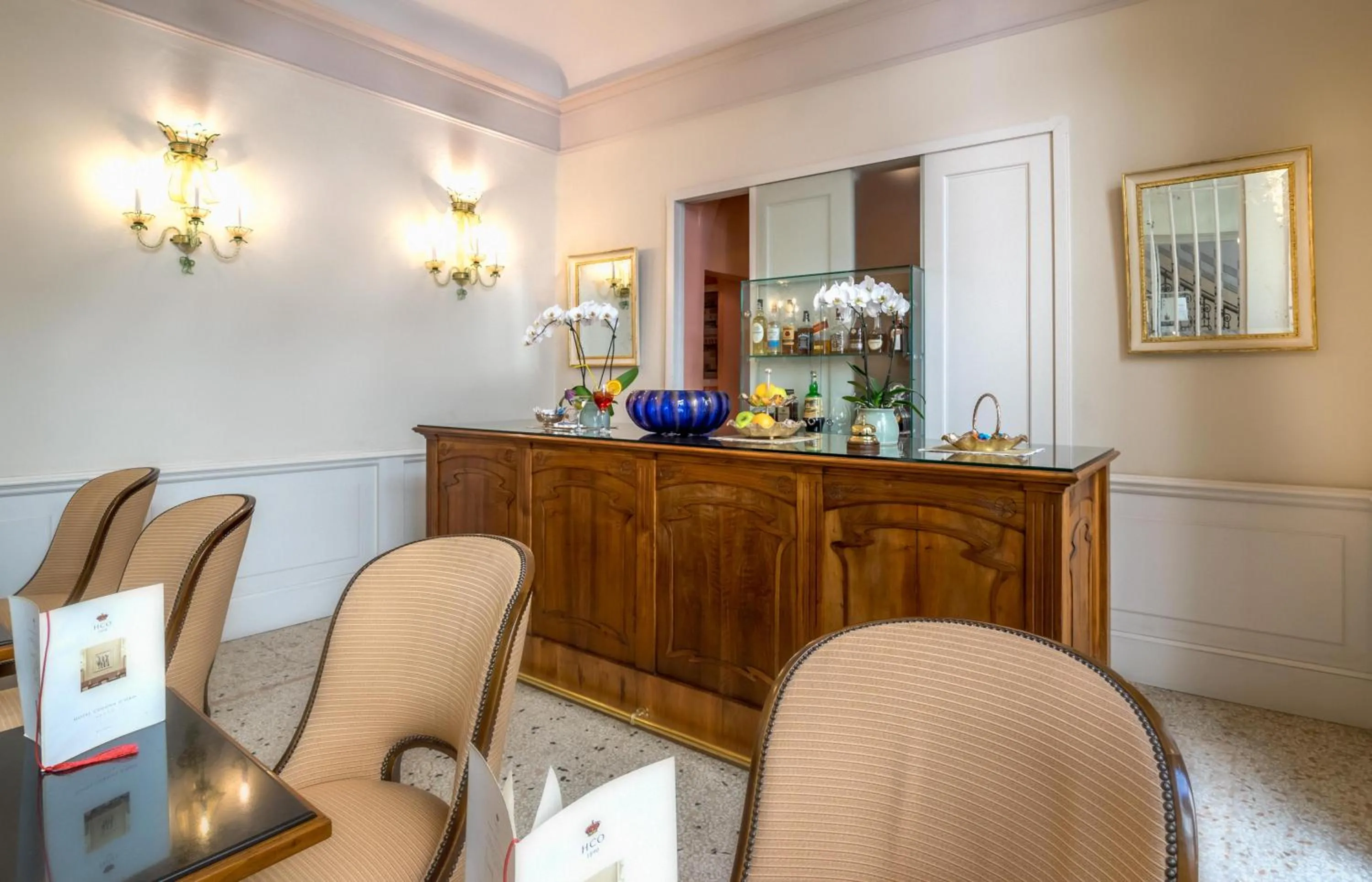 Lounge or bar in Hotel Corona d'Oro 1890