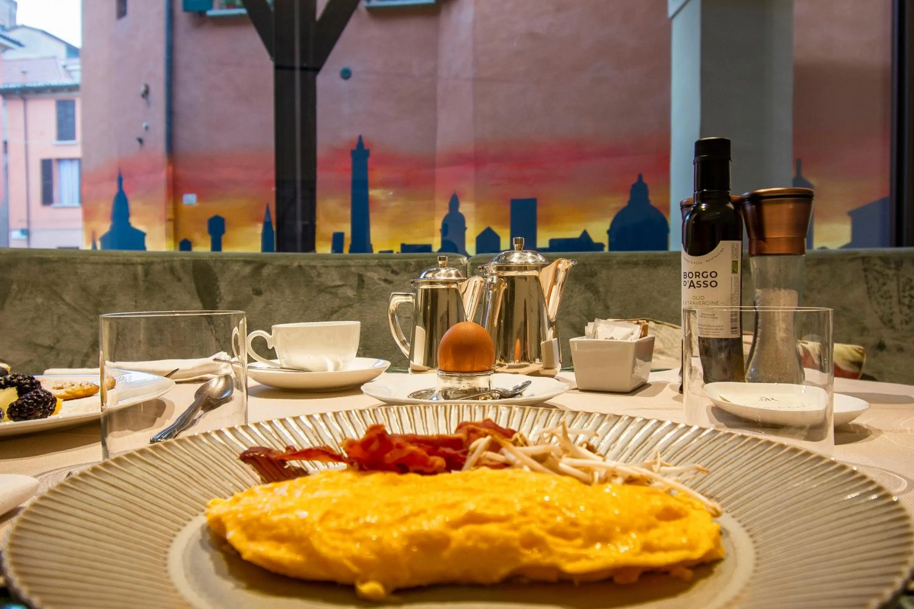 Breakfast in Hotel Corona d'Oro 1890