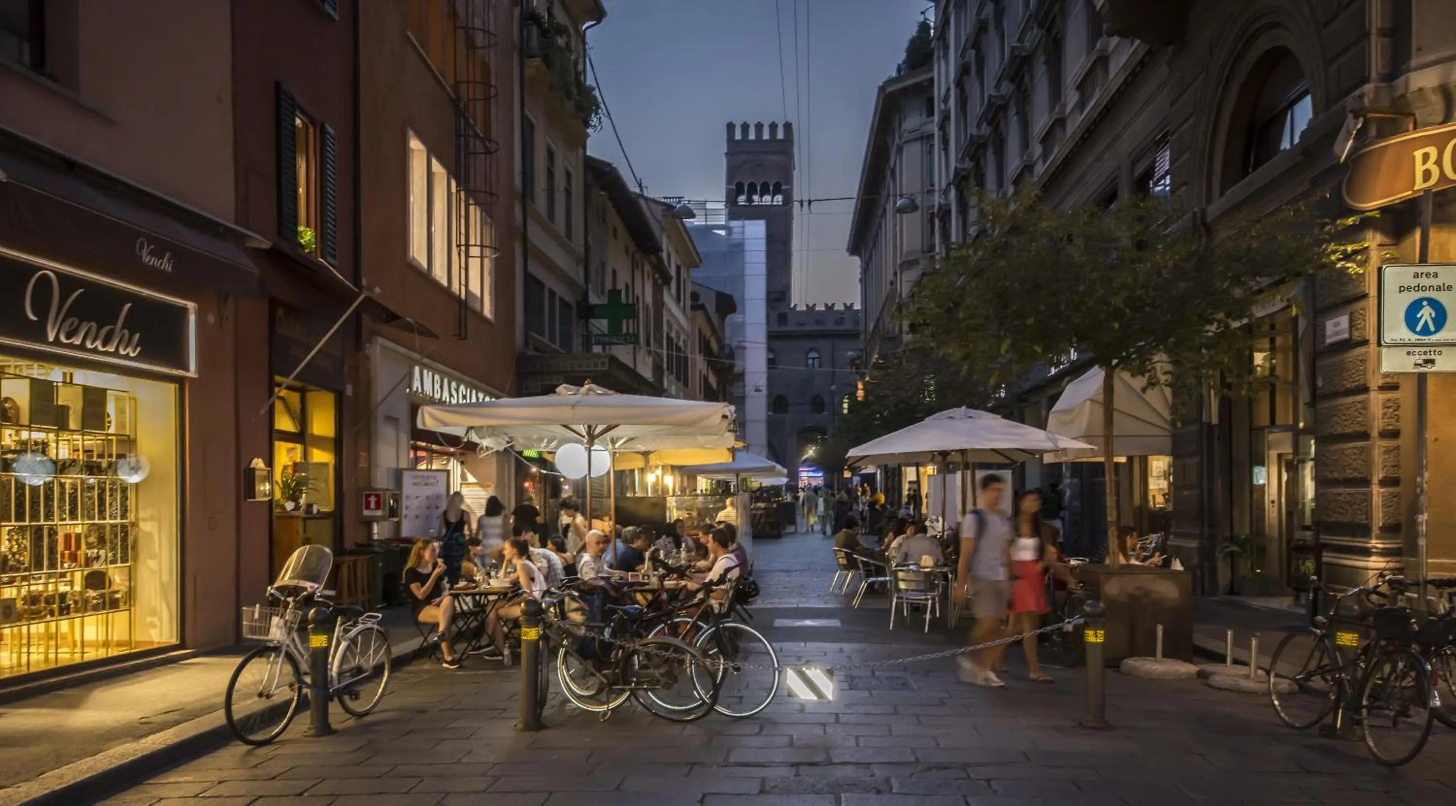 Location in Hotel Corona d'Oro 1890