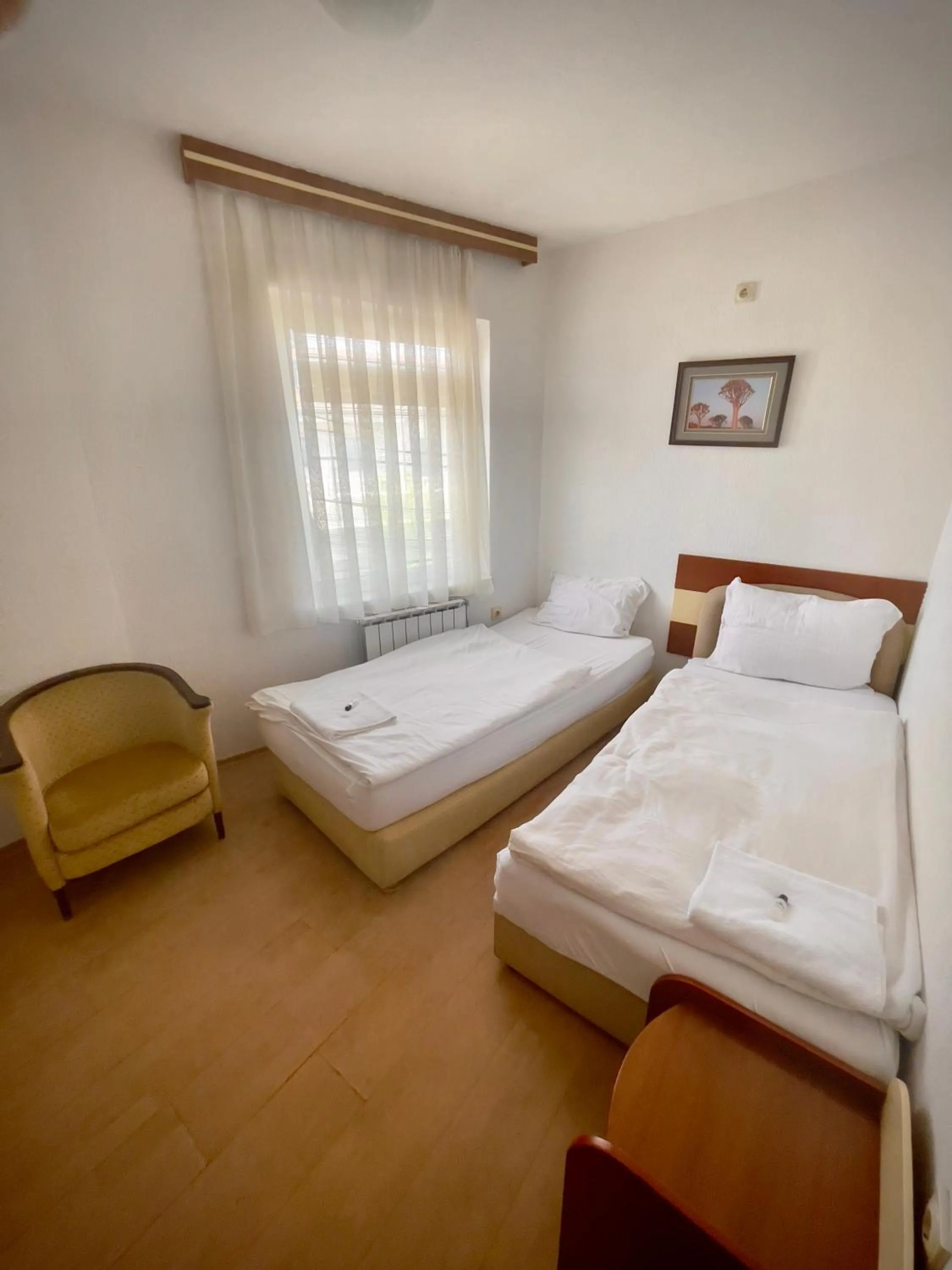 Bed in Hotel Ilinden