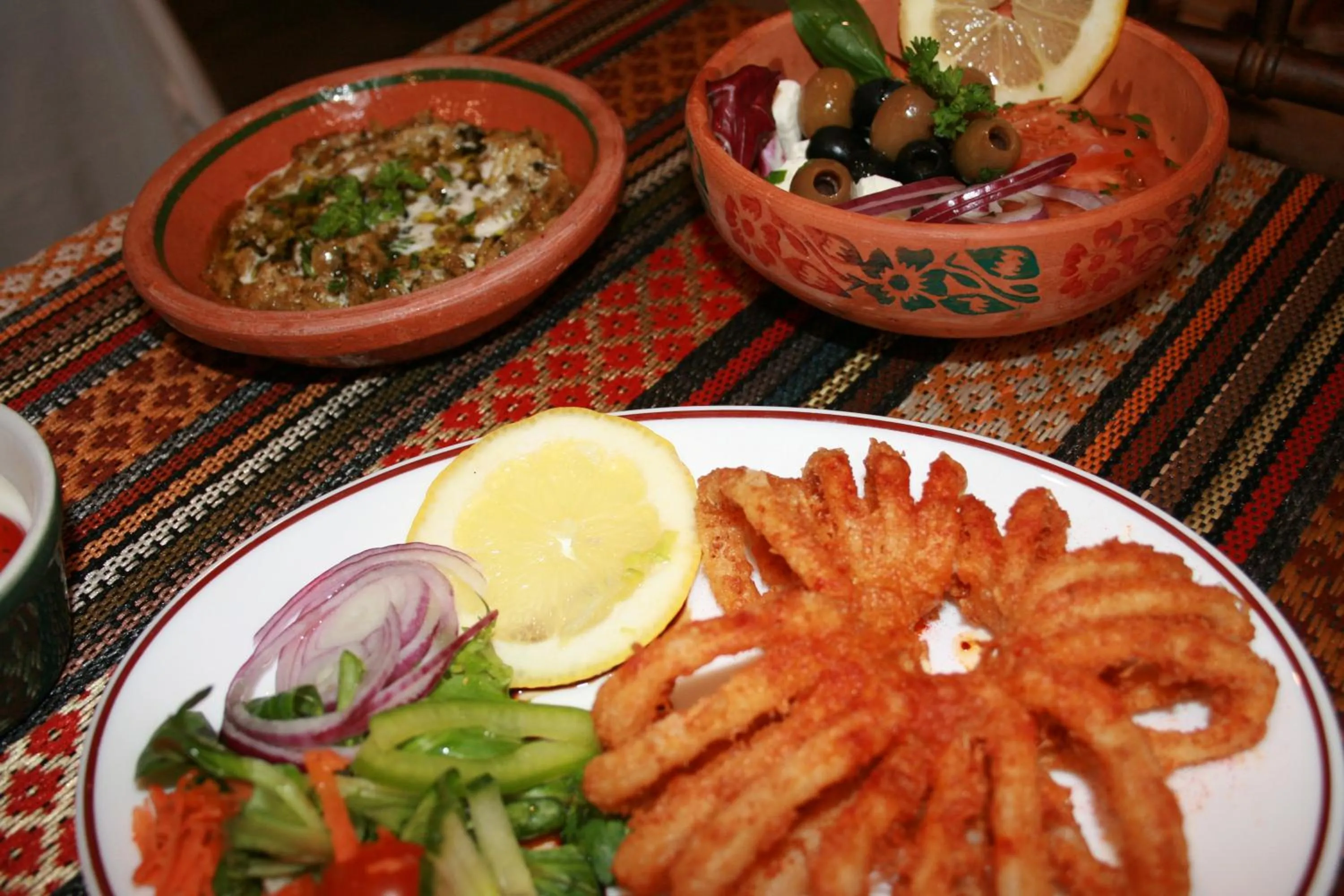 Restaurant/places to eat, Food in Cyrus Hotel