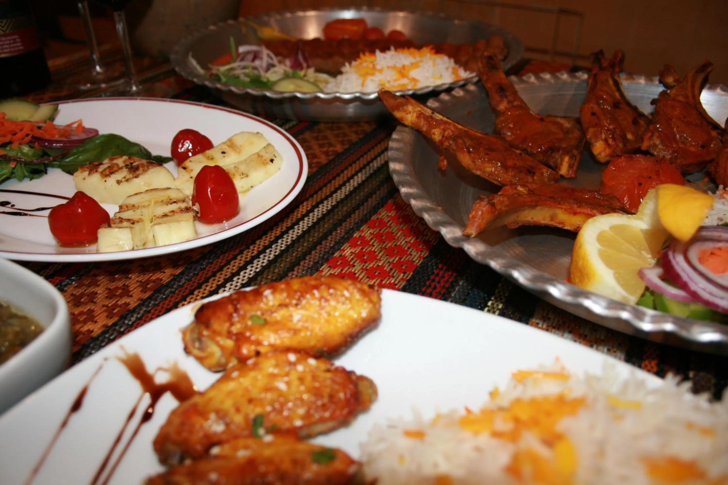 Food in Cyrus Hotel