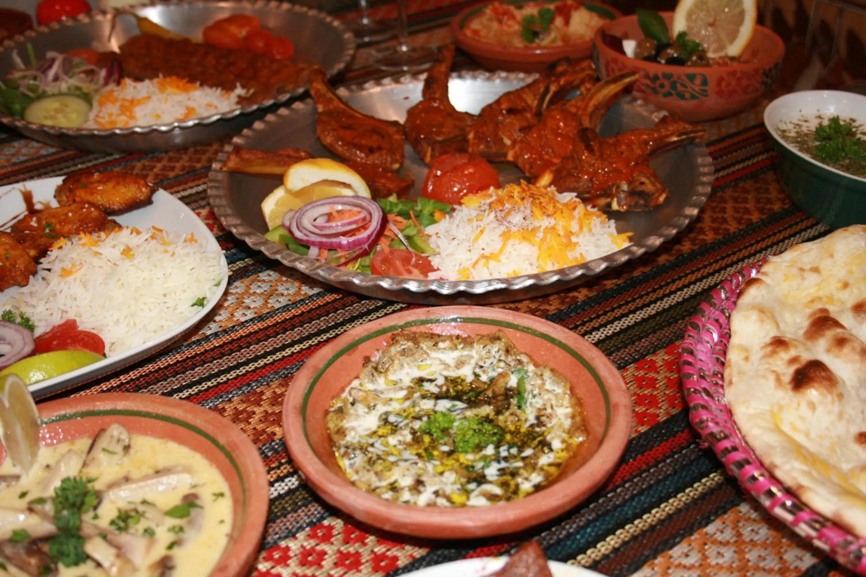 Food in Cyrus Hotel