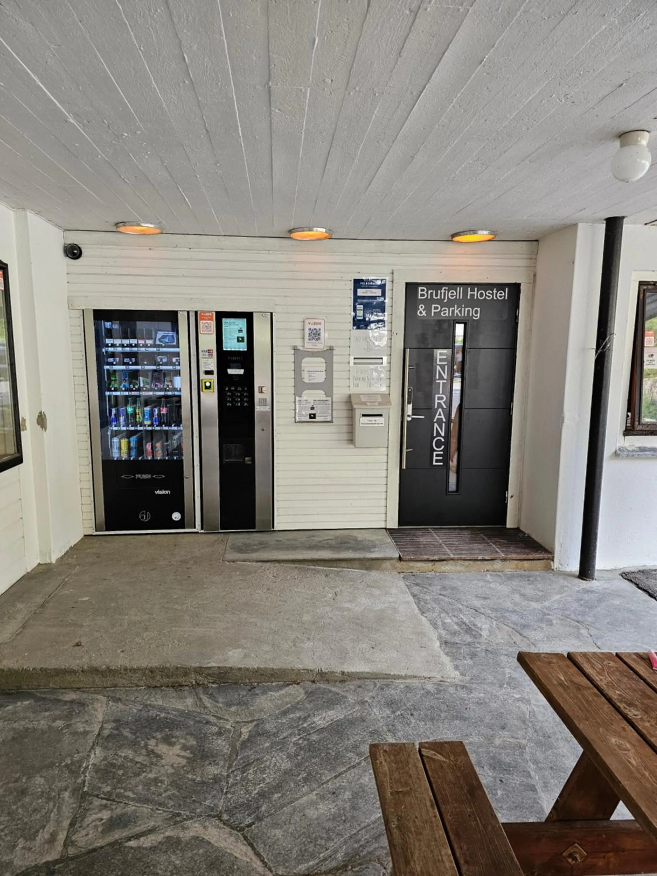 Property building in Brufjell Hostel & Parking