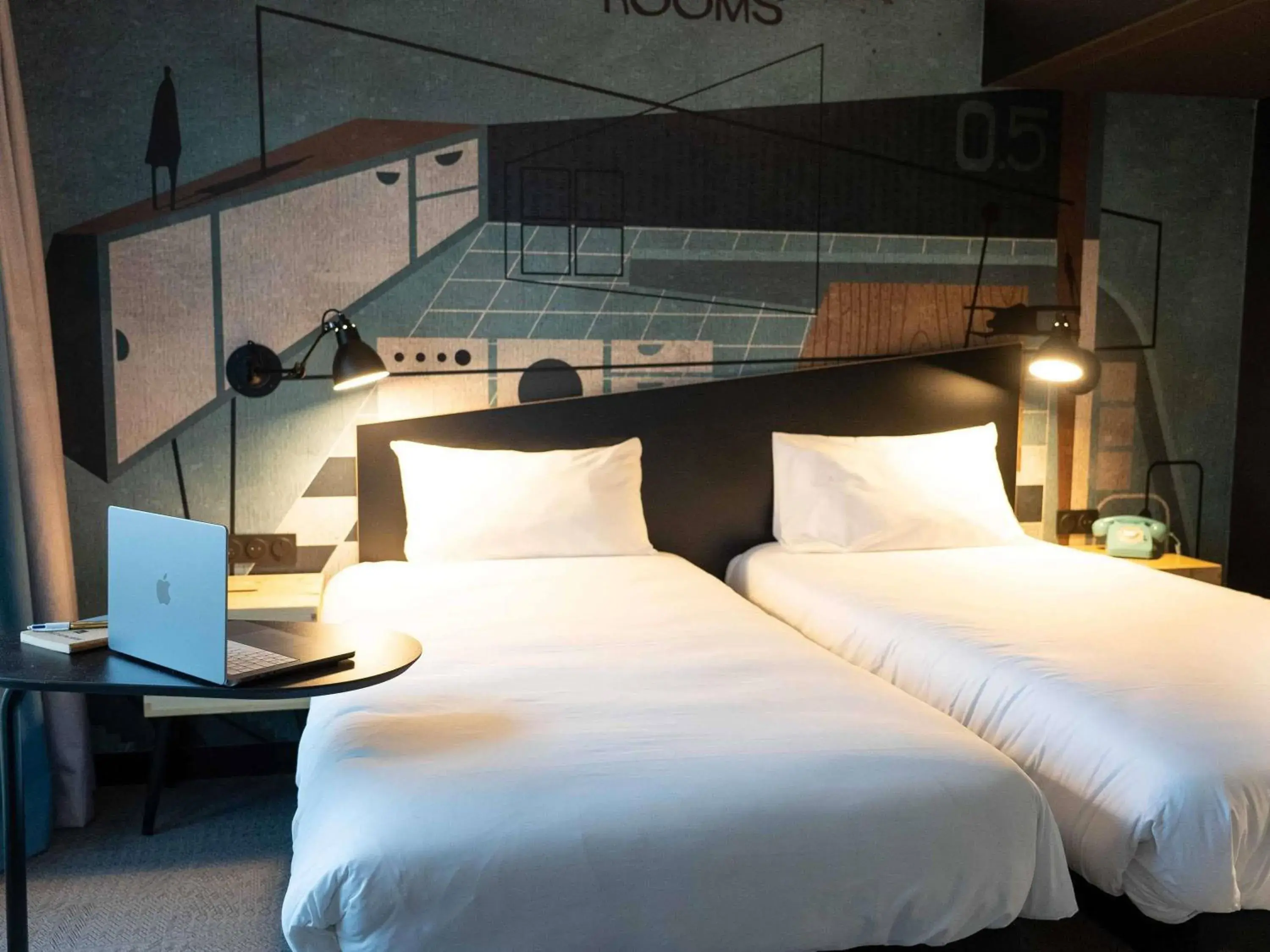 Bedroom, Bed in ibis Styles Dreux Centre Gare Bedroom, Bed in ibis Styles Dreux Centre Gare