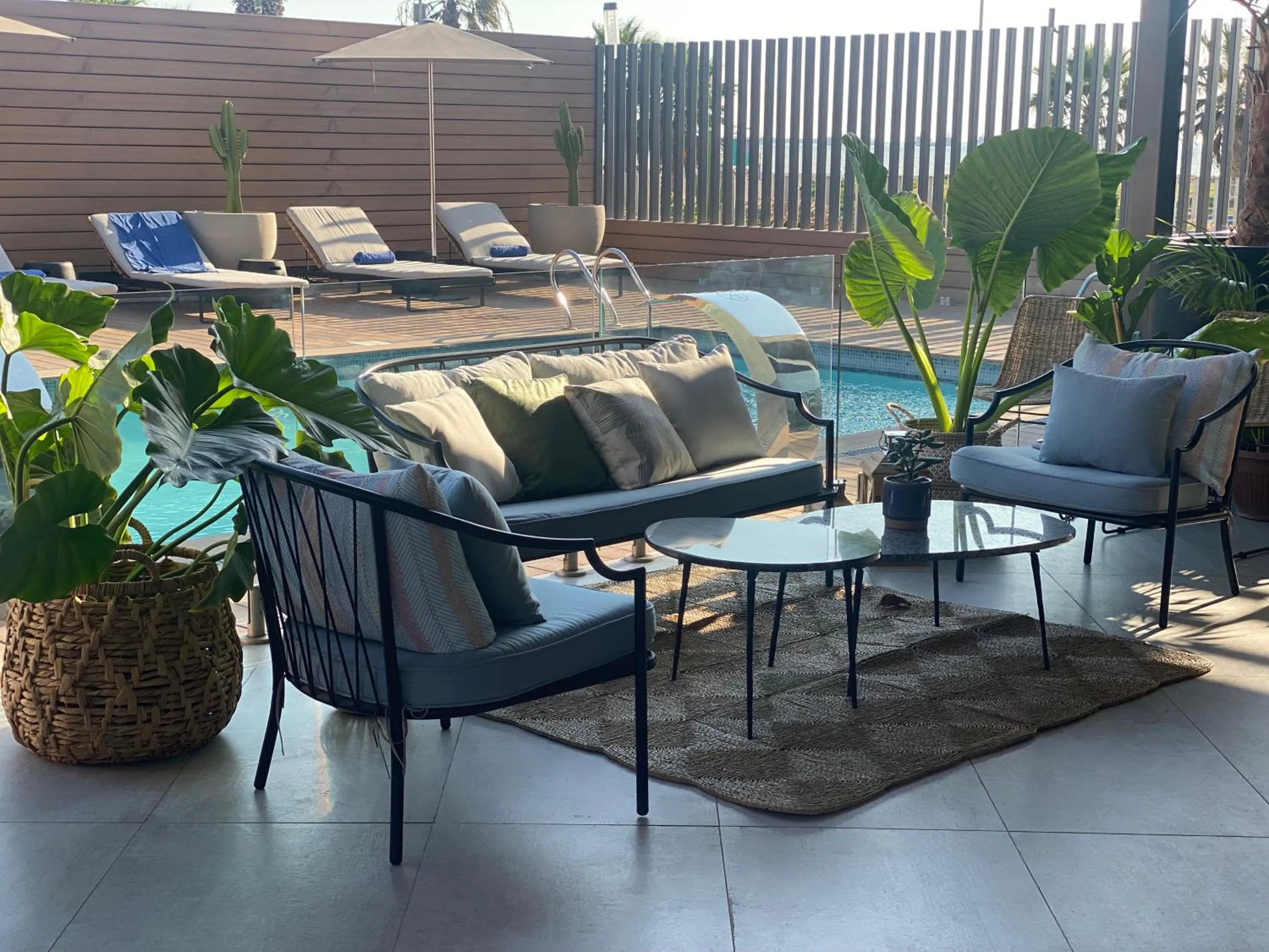 Balcony/Terrace in Novotel Arica
