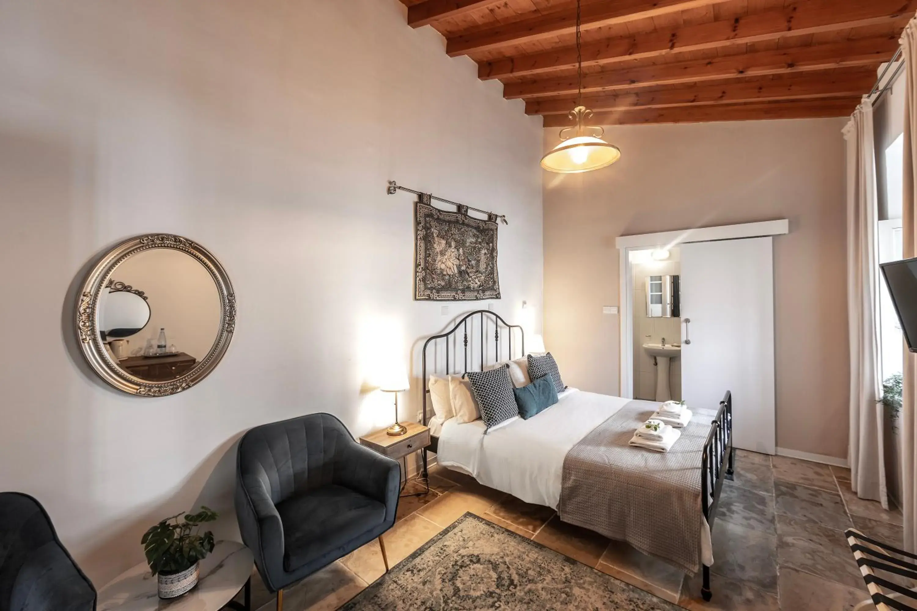 Bedroom, Bed in Edem Traditional House Bedroom, Bed in Edem Traditional House