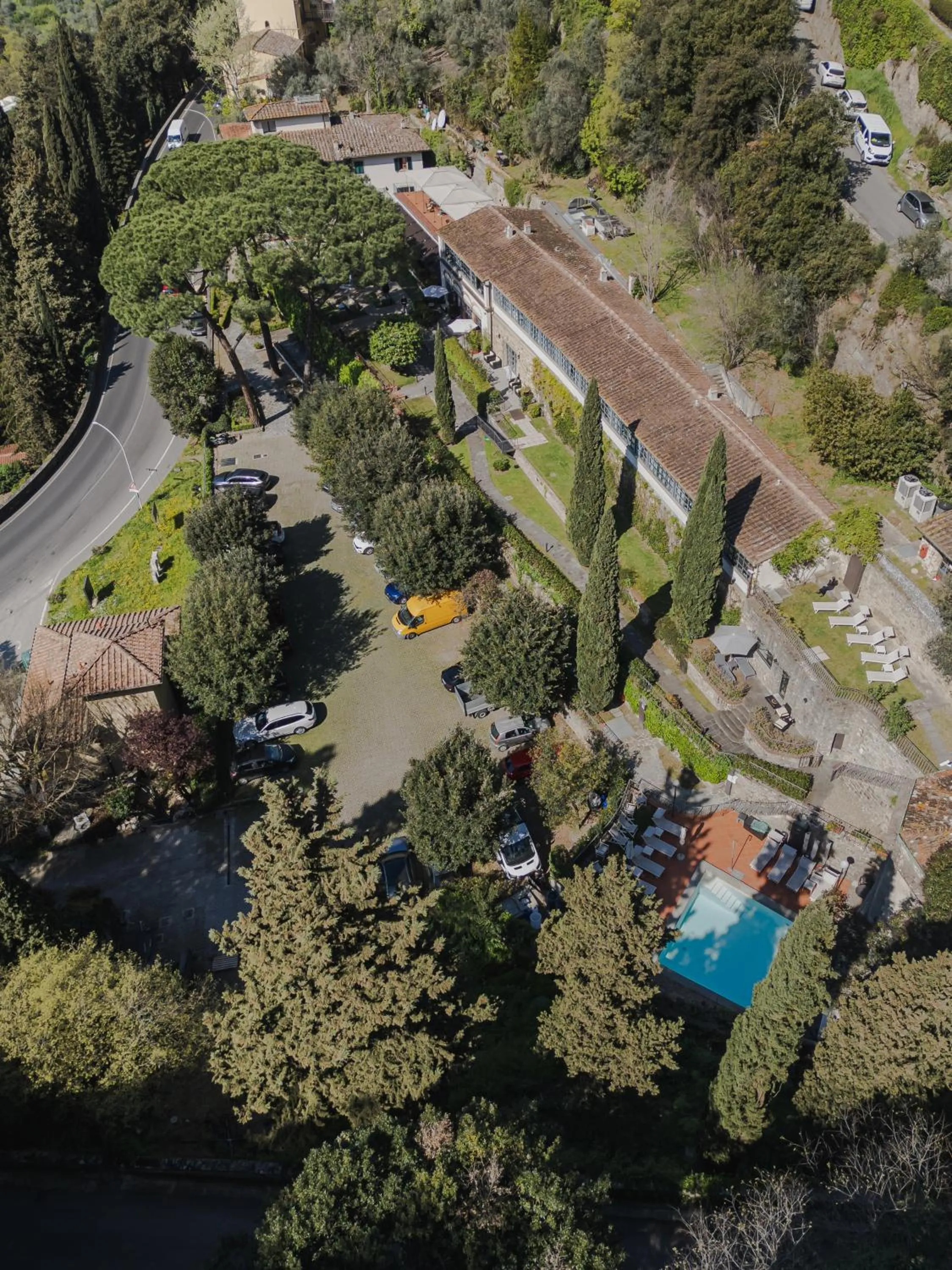 Bird's eye view in FH55 Hotel Villa Fiesole