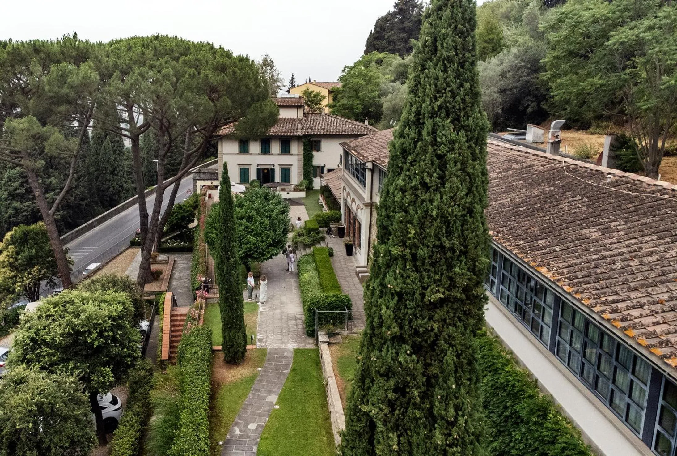 Bird's eye view in FH55 Hotel Villa Fiesole