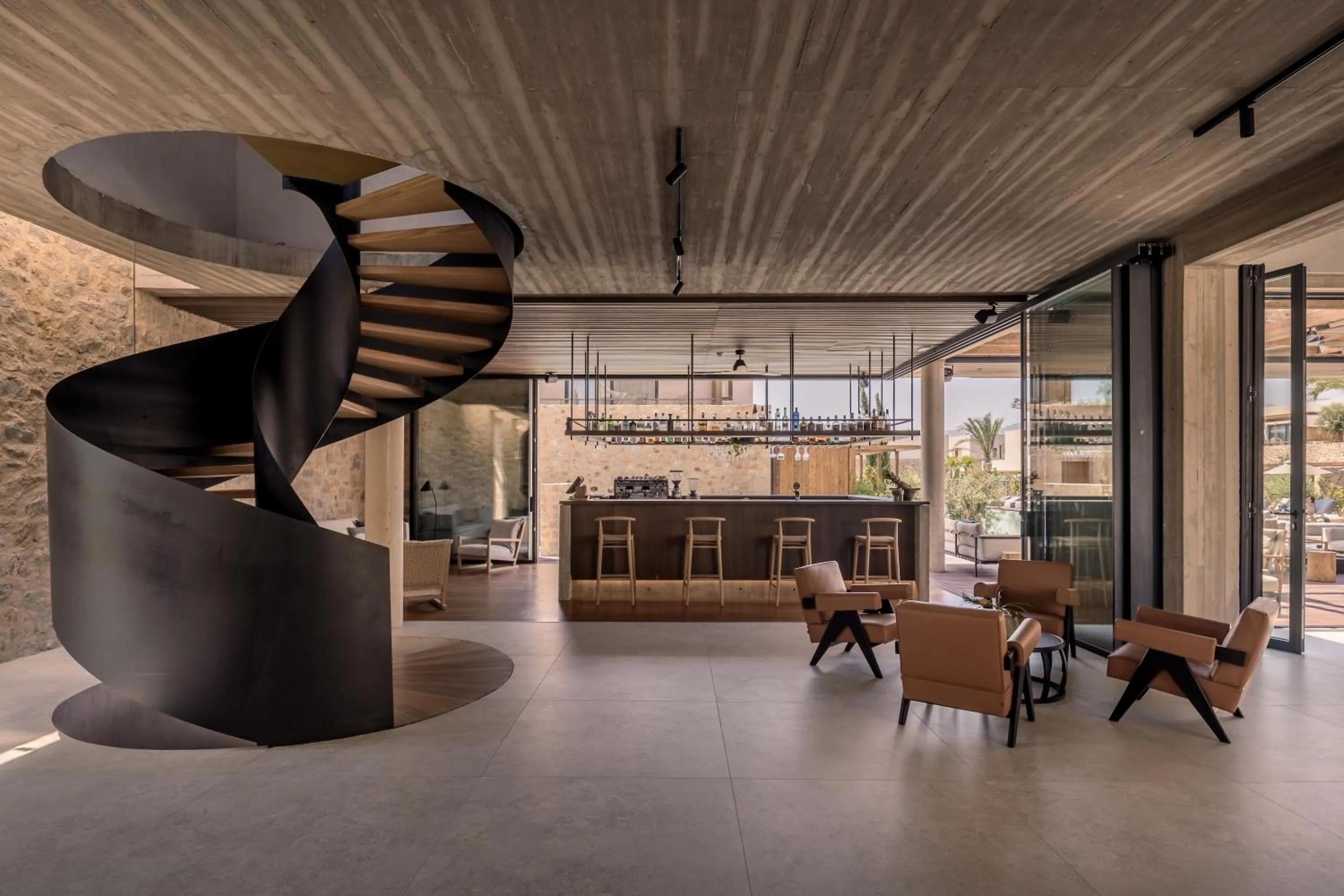 Lounge or bar in Theros All Suite Hotel - Adults Only