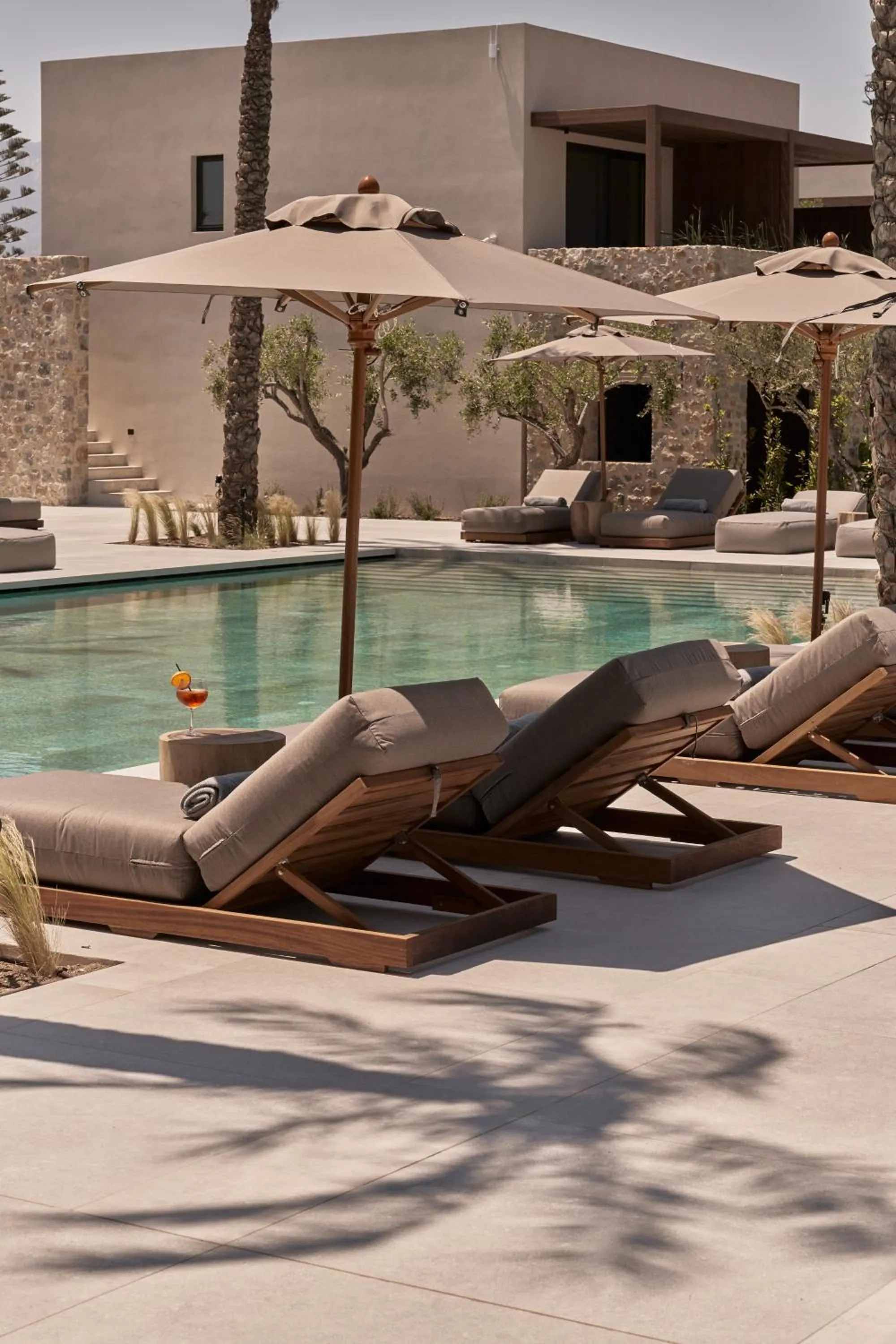 Swimming pool in Theros All Suite Hotel - Adults Only