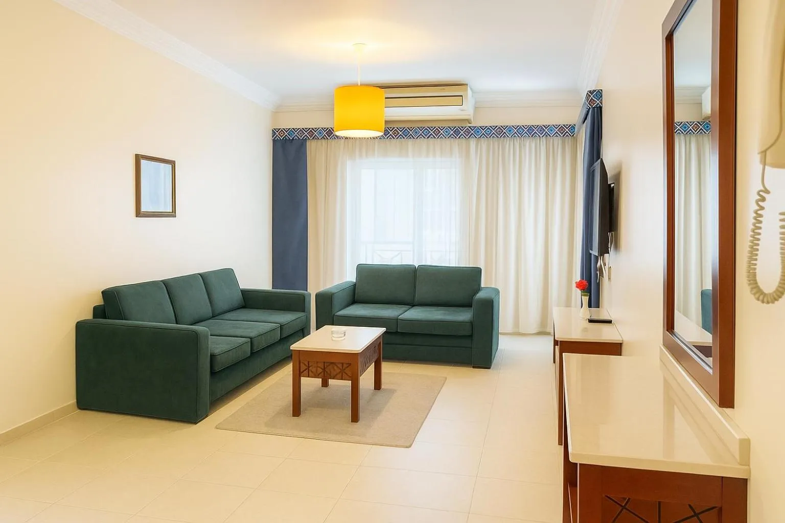 Living room in Swiss Wellness Dive Resort